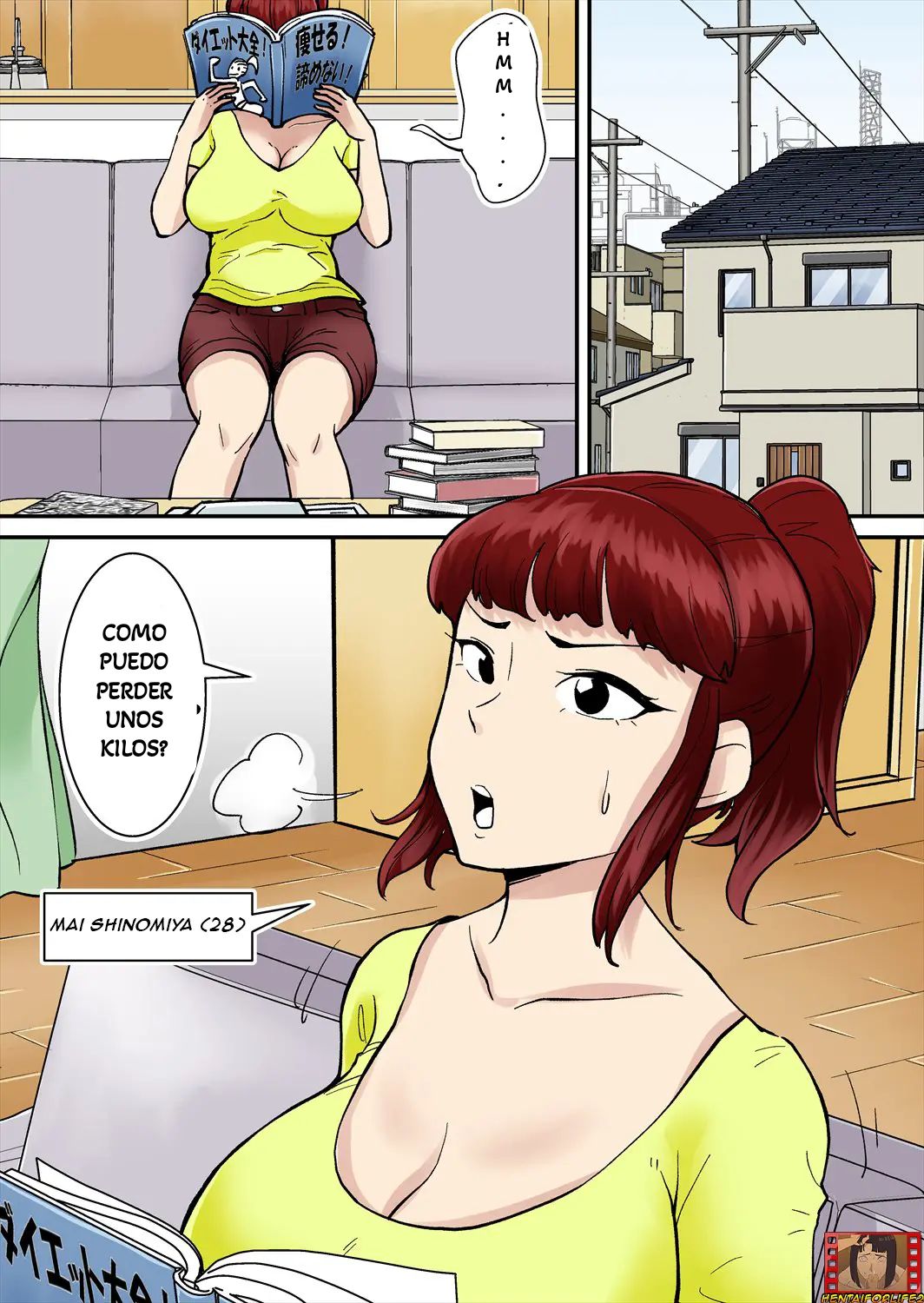 [Nobishiro,Nobi, Nobishiro] Mama Wa DQN Ni Mawasareru [spanish] [Oppai Llover] image number 2