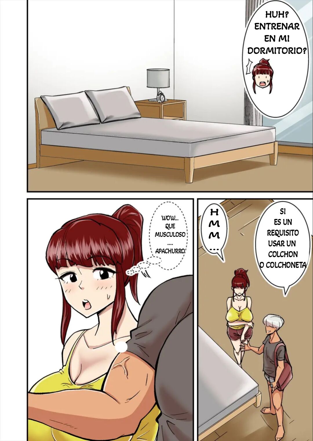 [Nobishiro,Nobi, Nobishiro] Mama Wa DQN Ni Mawasareru [spanish] [Oppai Llover] image number 5