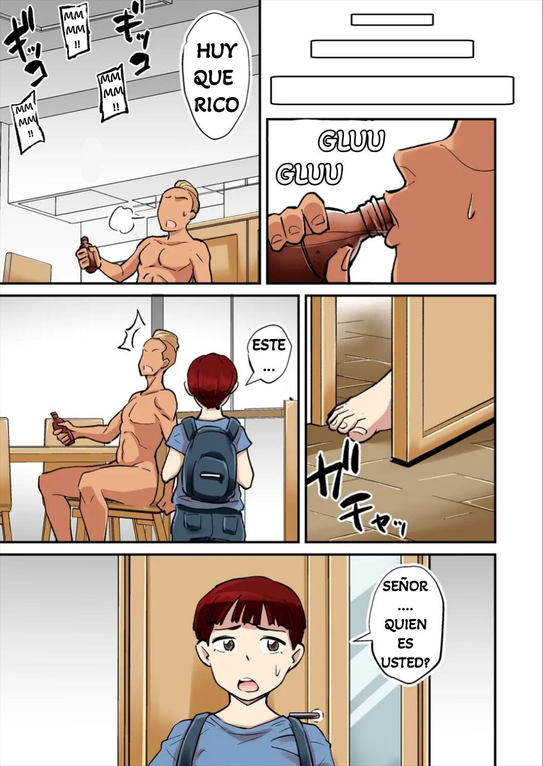 [Nobishiro,Nobi, Nobishiro] Mama Wa DQN Ni Mawasareru [spanish] [Oppai Llover] image number 14