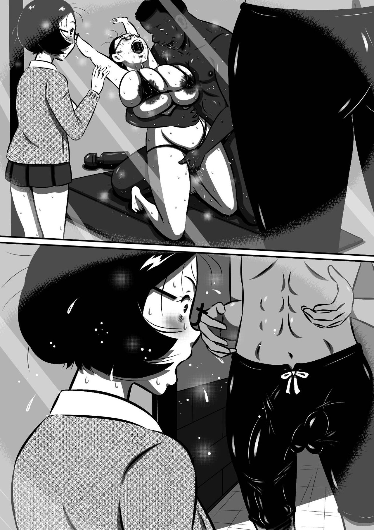 [Point Takashi] 狙われた超弩級爆乳妹、千雪（ちゆき）！兄の眼前（まえ）ですべてをさらけ出す誕生日の夜！ изображение № 66