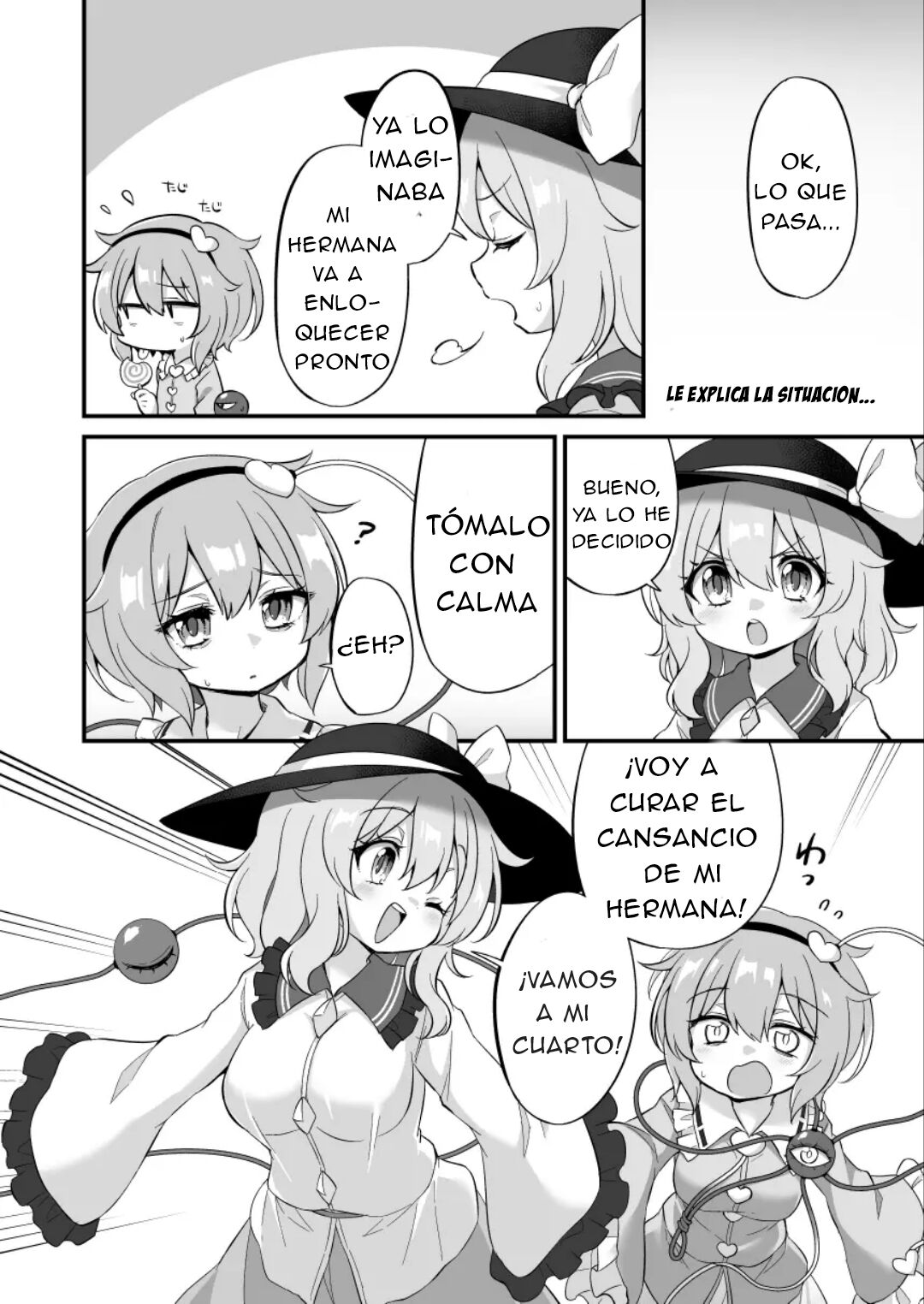 [Yasai Batake (Suwa Yasai)] Komeiji Satori wa Sareru ga Mama Ni (Touhou Project) [Spanish] [Digital] 图片编号 6