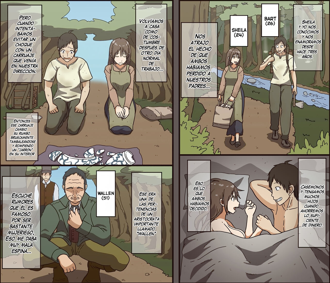 [Iris Art] Sei ga Buchimakerareta Bed Sheet - Sábanas Manchadas de Sexo [Spanish] [El Tio Nephi] imagen número 2