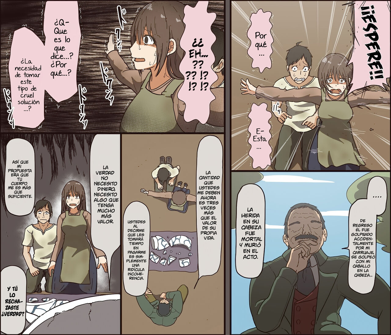 [Iris Art] Sei ga Buchimakerareta Bed Sheet - Sábanas Manchadas de Sexo [Spanish] [El Tio Nephi] imagen número 5