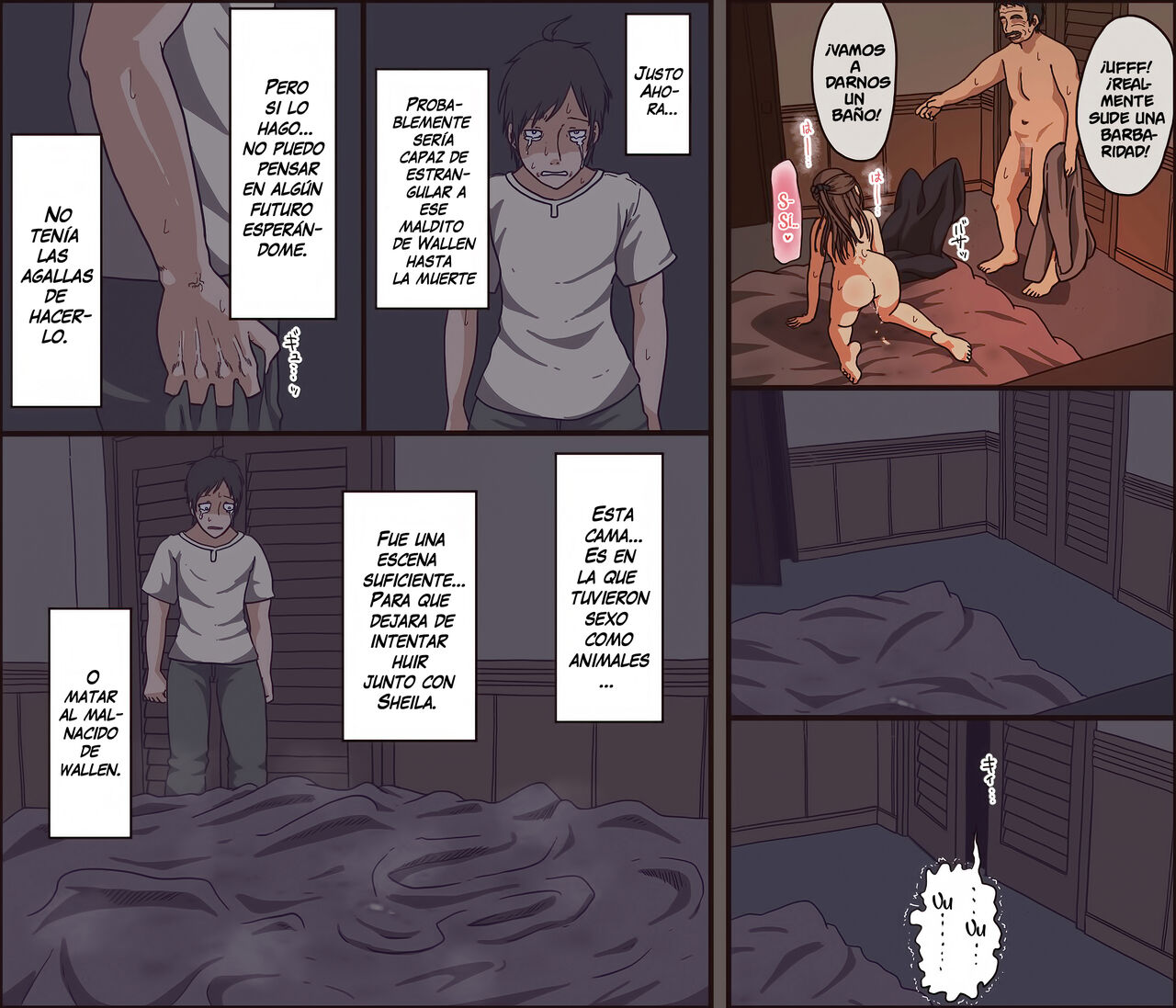 [Iris Art] Sei ga Buchimakerareta Bed Sheet - Sábanas Manchadas de Sexo [Spanish] [El Tio Nephi] imagen número 69