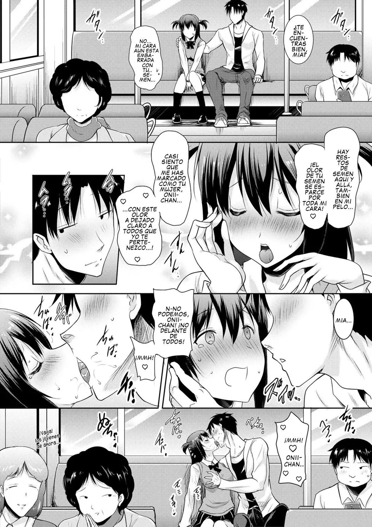 I Can't Live Without My Little Sister's Tongue Chapter 01-02 + Secret Baby-making Sex with a Big-titted Mother and Daughter! (Kyonyuu Oyako no Shita to Shikyuu ni Renzoku Shasei)  [Spanish] Bildnummer 26