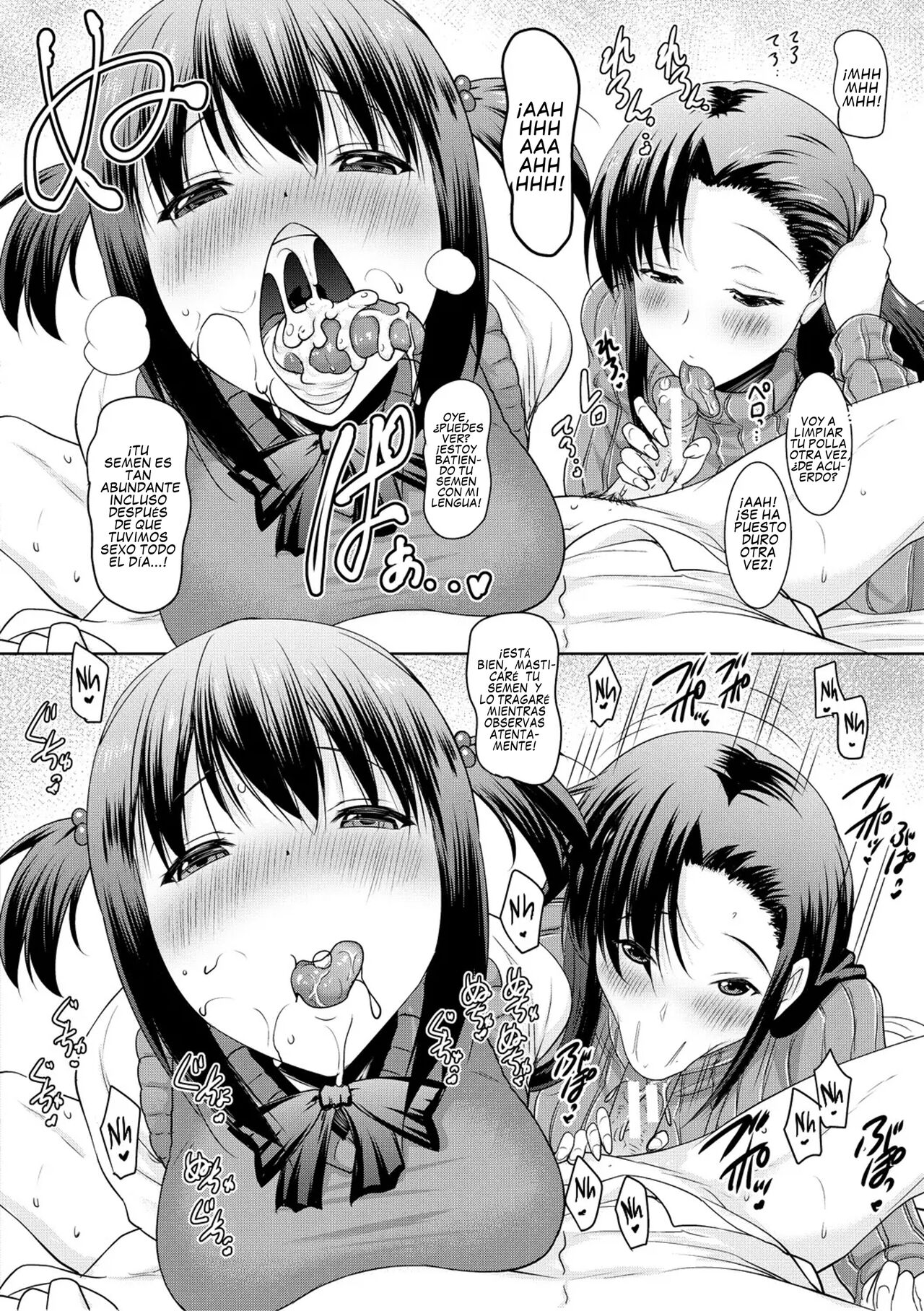 I Can't Live Without My Little Sister's Tongue Chapter 01-02 + Secret Baby-making Sex with a Big-titted Mother and Daughter! (Kyonyuu Oyako no Shita to Shikyuu ni Renzoku Shasei)  [Spanish] Bildnummer 55