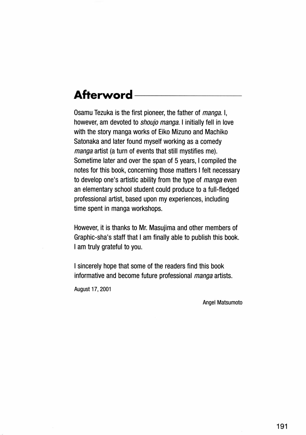 How to Draw Manga Vol. 8 - Super Basics by Angel Matsumoto 画像番号 195