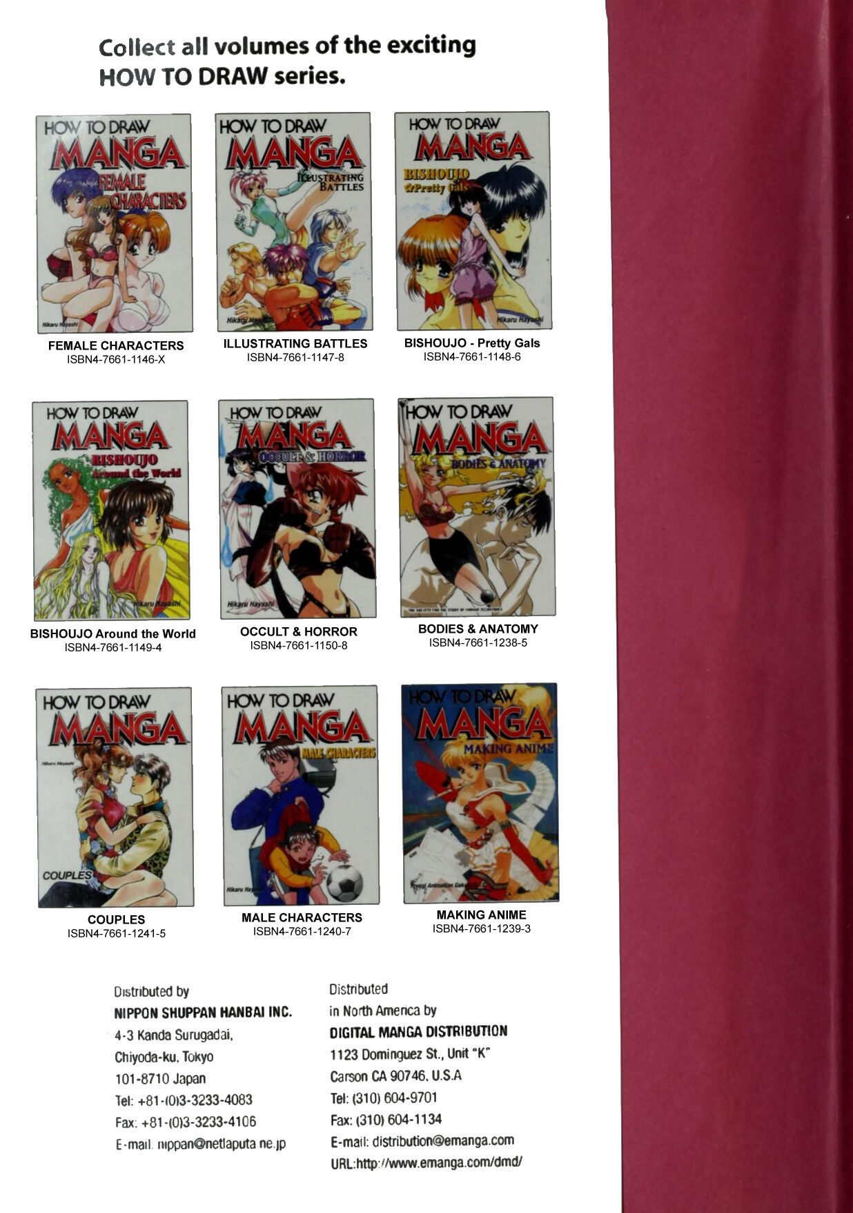 How to Draw Manga Vol. 24, Occult & Horror by Hikaru Hayashi Bildnummer 2