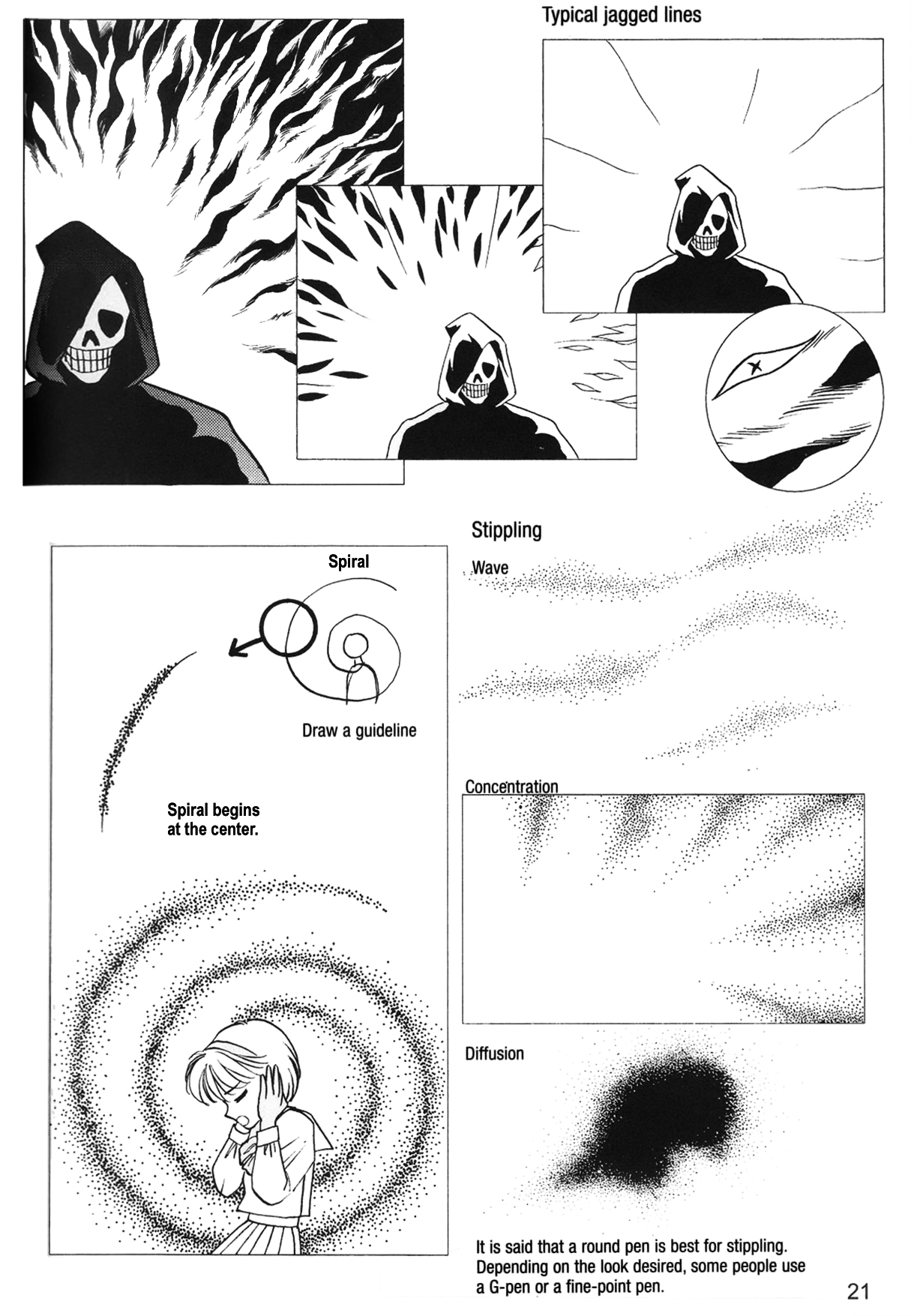 How to Draw Manga Vol. 24, Occult & Horror by Hikaru Hayashi Bildnummer 25