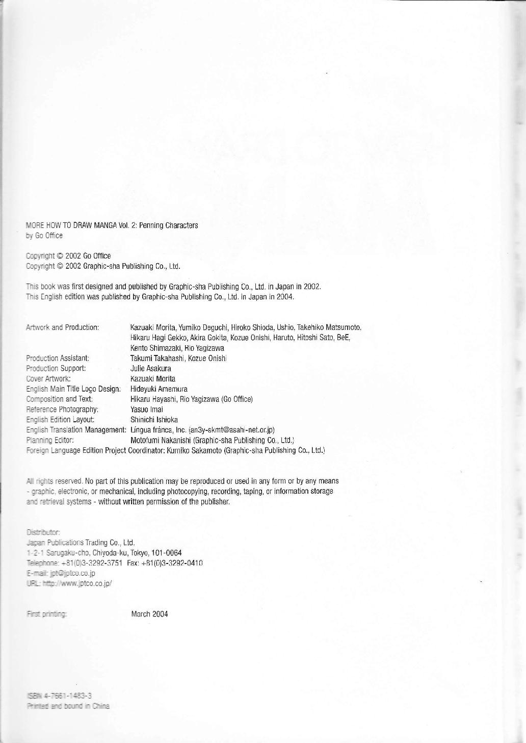 More How to Draw Manga Vol. 2 - Penning Characters numero di immagine  4