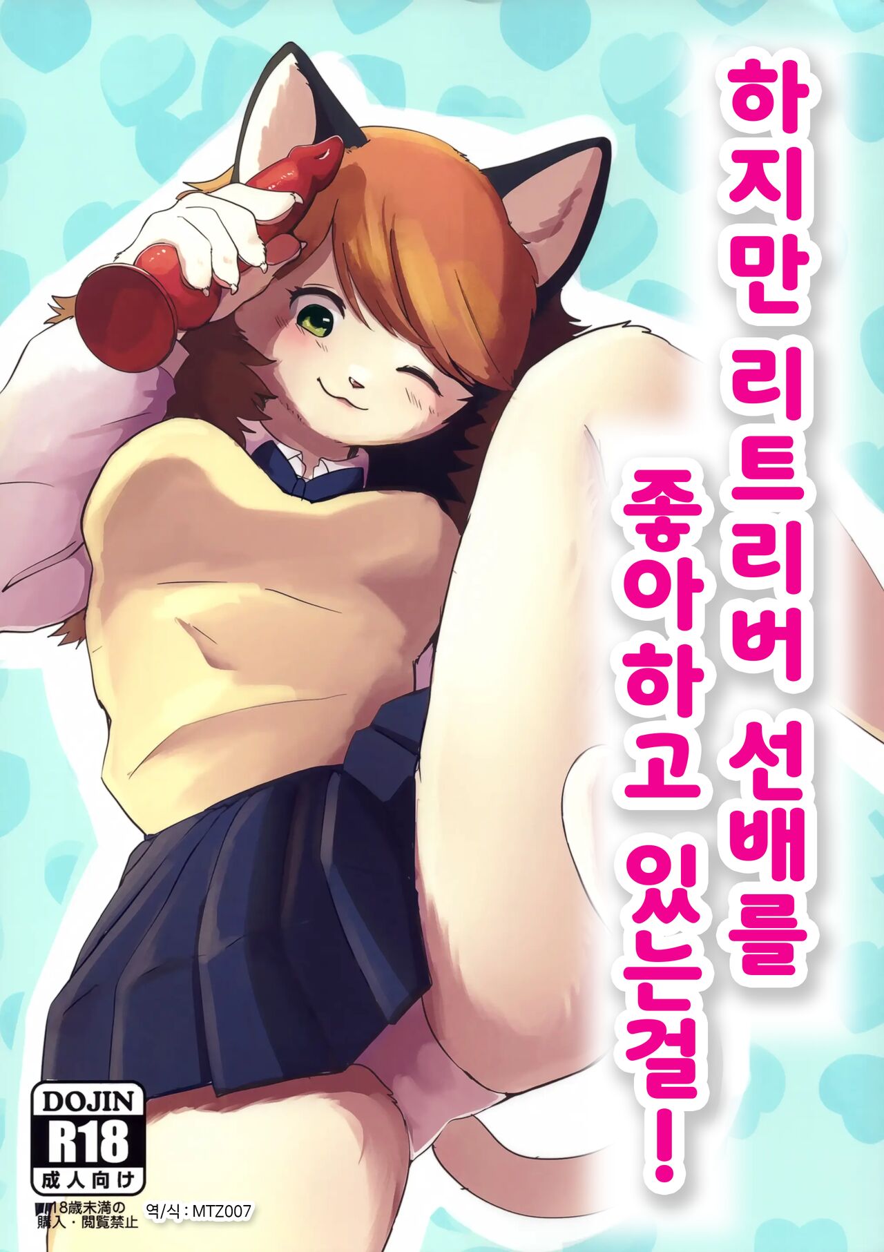 (Kemoket 12) [Kon Juuichibai (Momou)] Datte Inu Senpai no Koto Suki Nanda Mon! | 하지만 리트리버 선배를 좋아하고 있는걸! [Korean] [MTZ007] numero di immagine  1