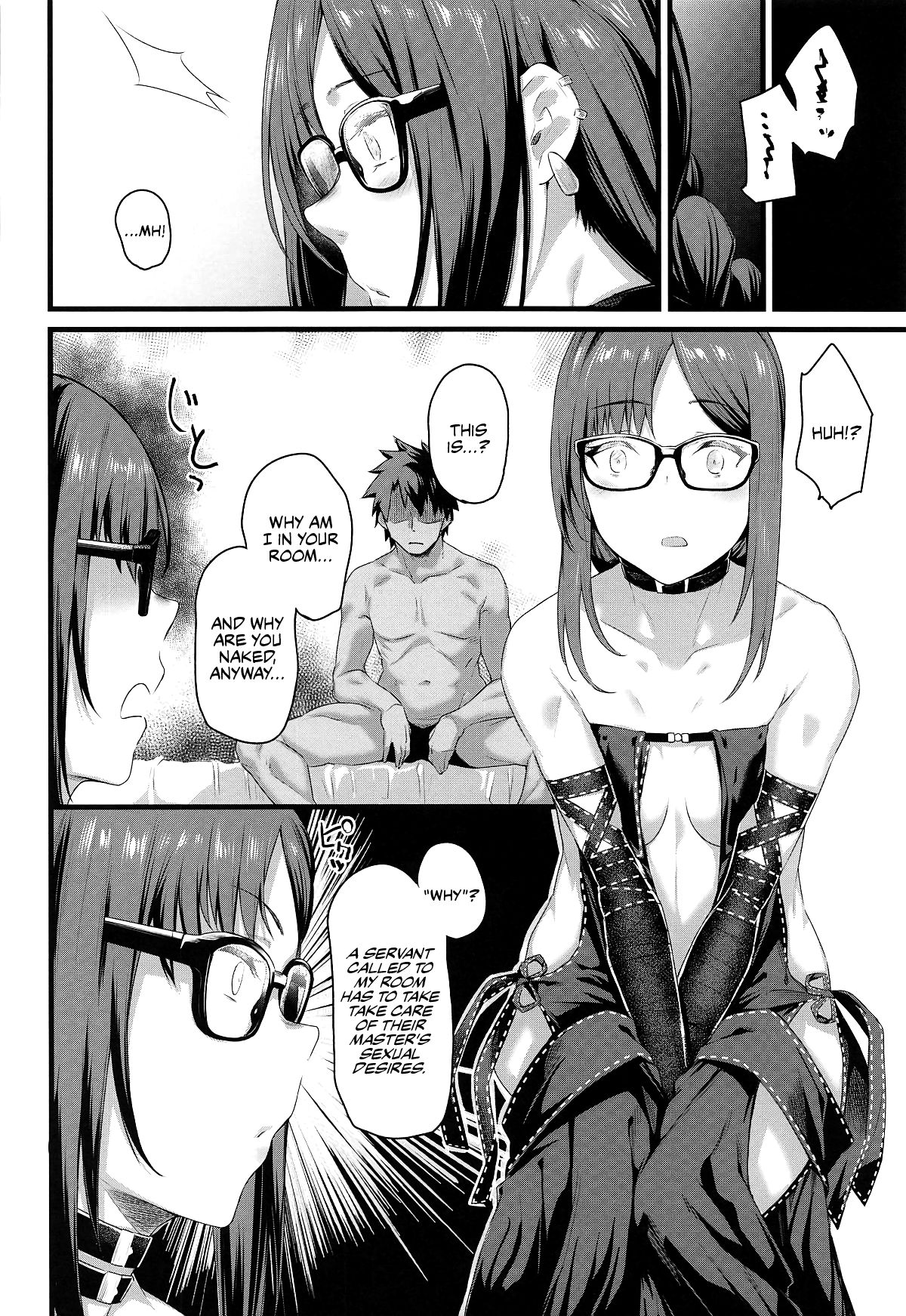 (COMIC1☆15) [Karuwani (Rama)] Moto Senpai ga Eroi Kakkou de Muramura Suru node Saimin Tsukatte Eroi Koto o Suru. (Fate/Grand Order) (English) Bildnummer 10