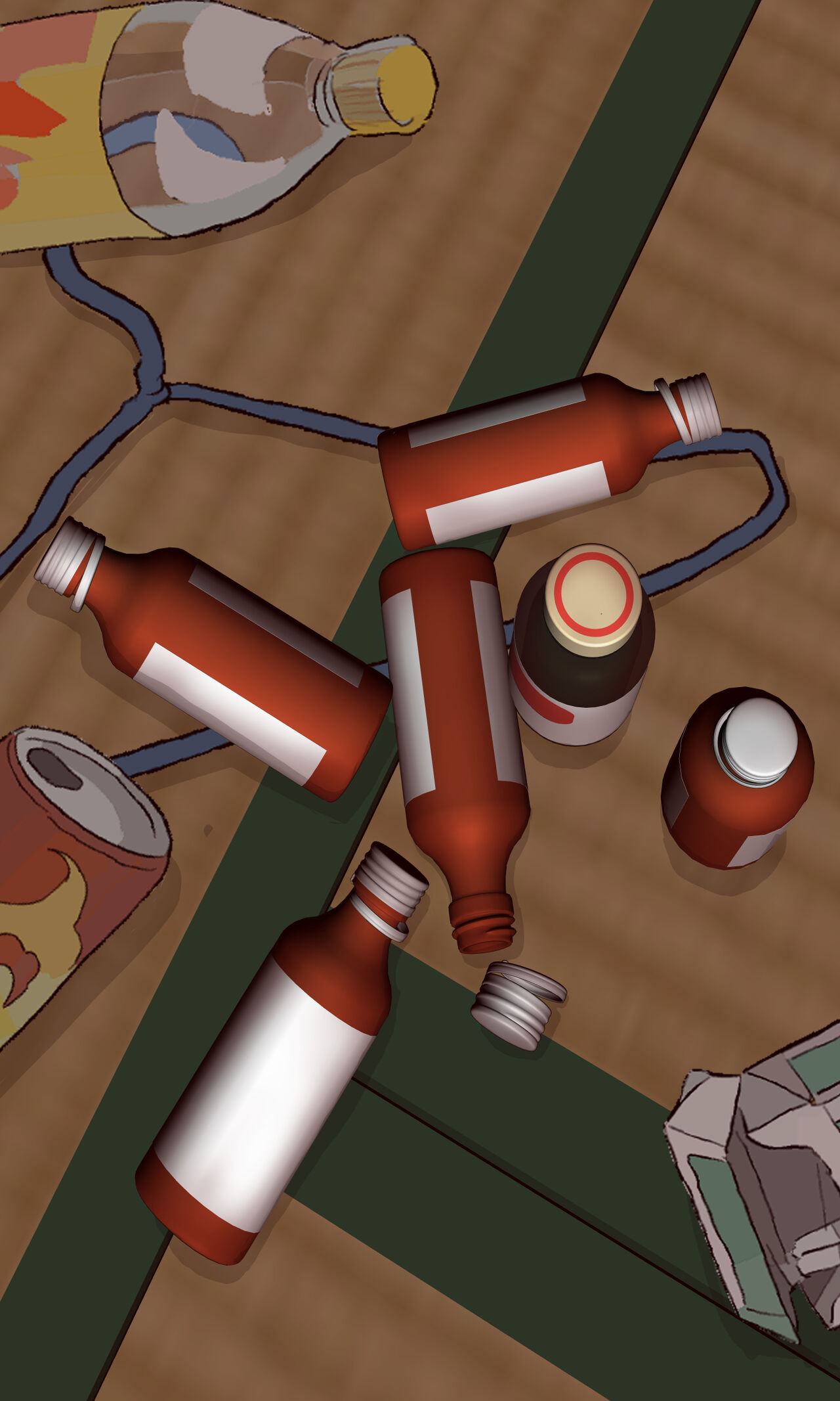 [LONGRIDE] Onikuya-san no Kanban Musume Anzu-chan wa Claim Ojisan kara Nigerarenai imagen número 195