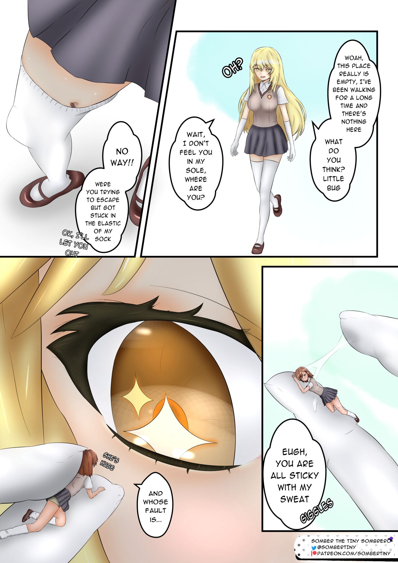 [SomberTiny] A Certain Giantess's Dream (Ongoing) 画像番号 5