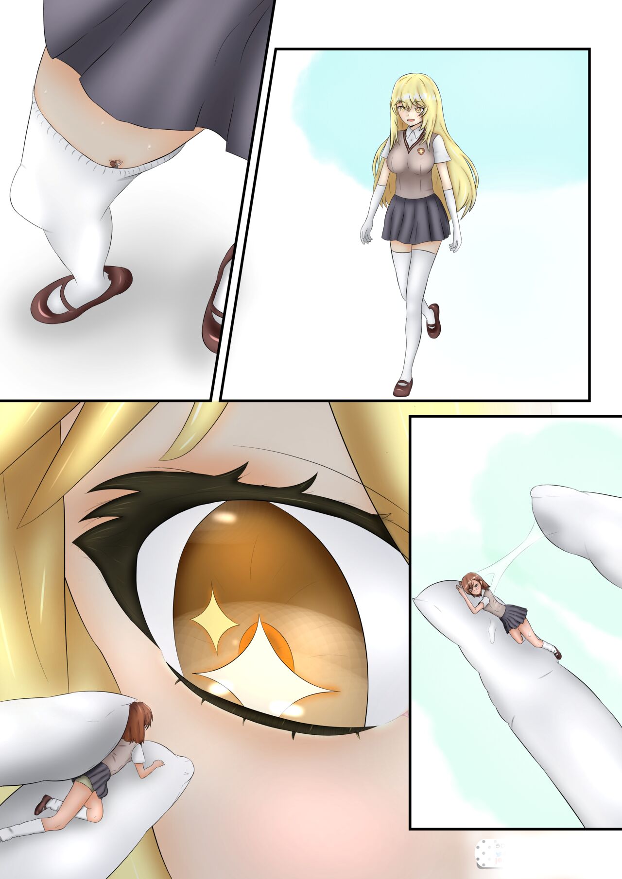 [SomberTiny] A Certain Giantess's Dream (Ongoing) 画像番号 19