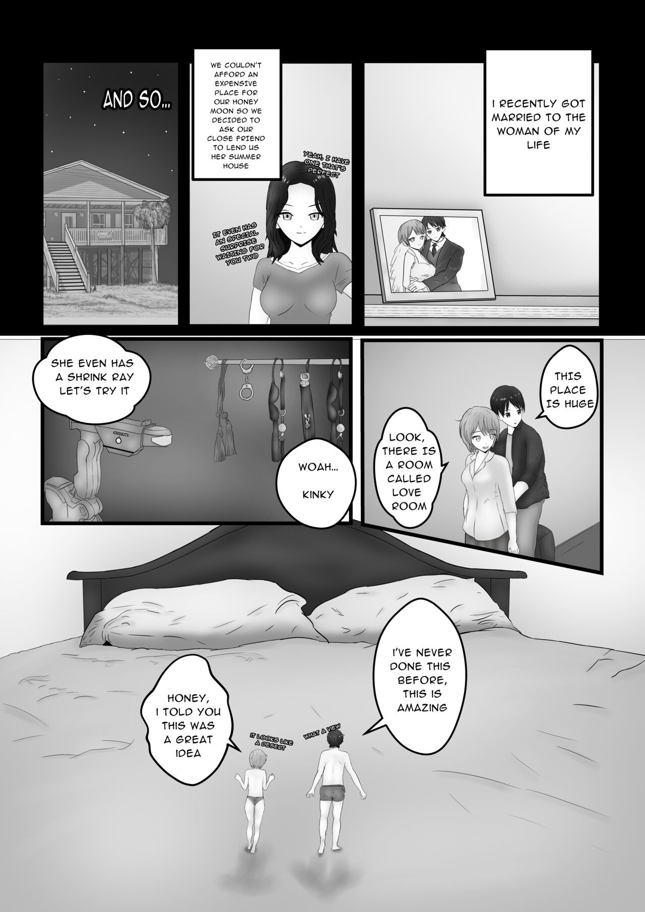 [SomberTiny] A Troublesome Honeymoon: Bad Ending image number 2