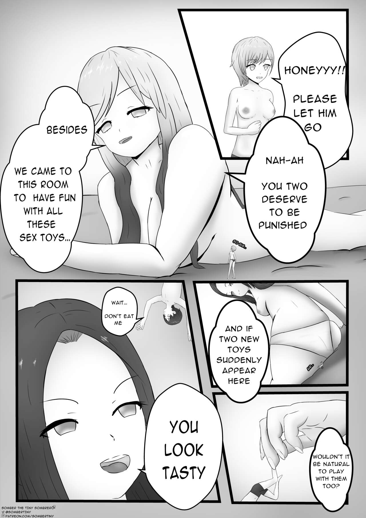 [SomberTiny] A Troublesome Honeymoon: Bad Ending image number 5