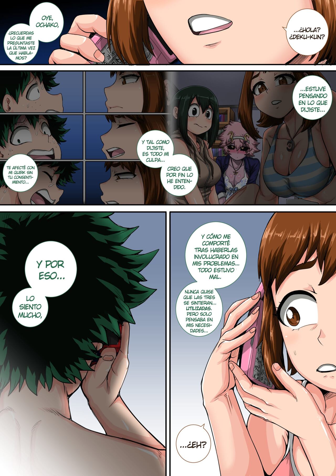 [Juicebox Koujou (Juna Juna Juice)] Boku no Harem Academia Ch. 8 "Bakugou Mama to no Natsuyasumi Kouhen Jou" (Boku no Hero Academia) [Spanish] [NTINFS] Bildnummer 51