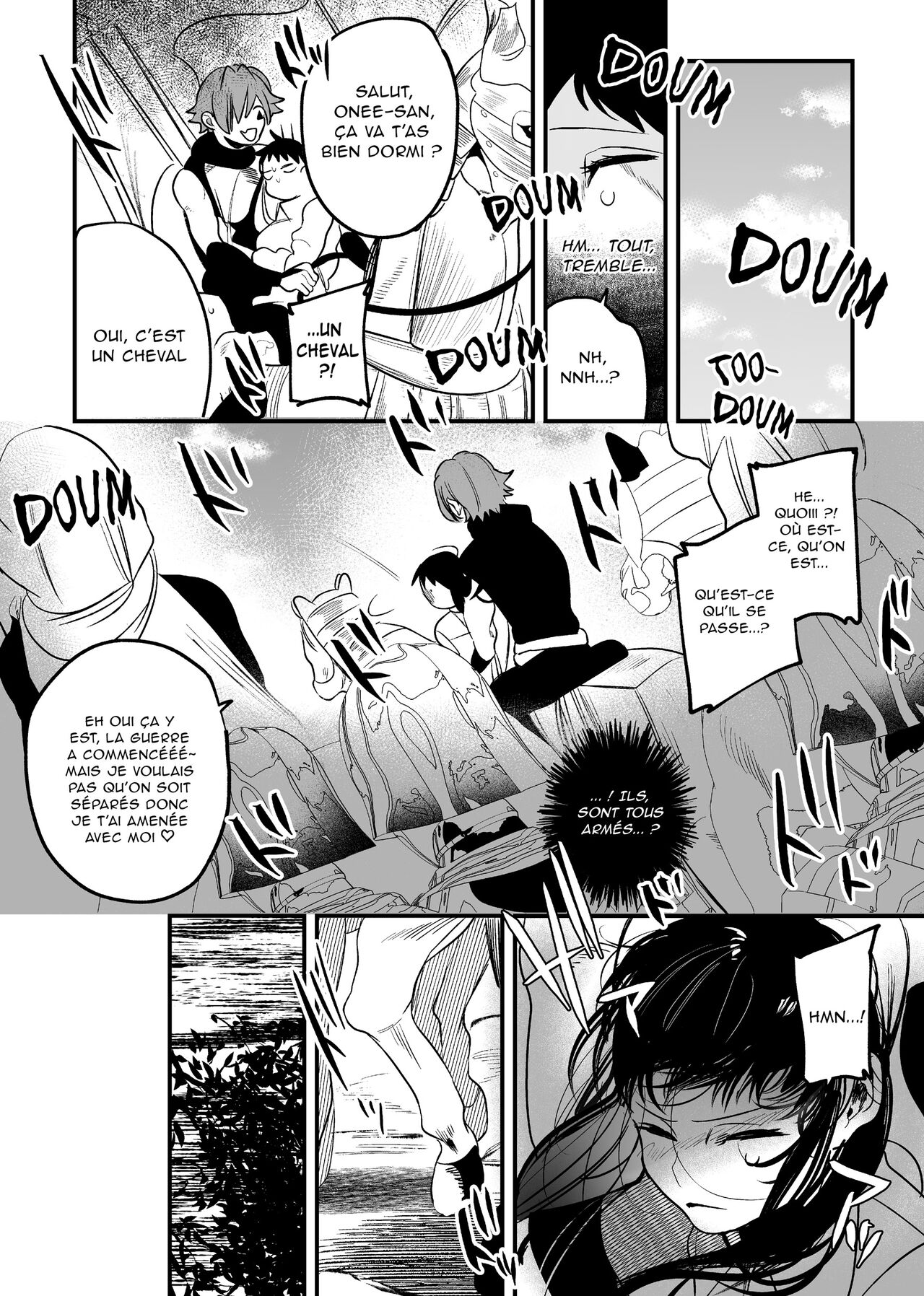 [Sakiccyo dake!(Horita ahan)] Isekai Trip Saki de Tasuketekureta noha, Hitogoroshi no Syounenn deshita. 2 | Le jeune garçon qui m'a sauvée quand j'ai trébuché dans un autre monde était un meurtrier. 2 [French] 图片编号 56