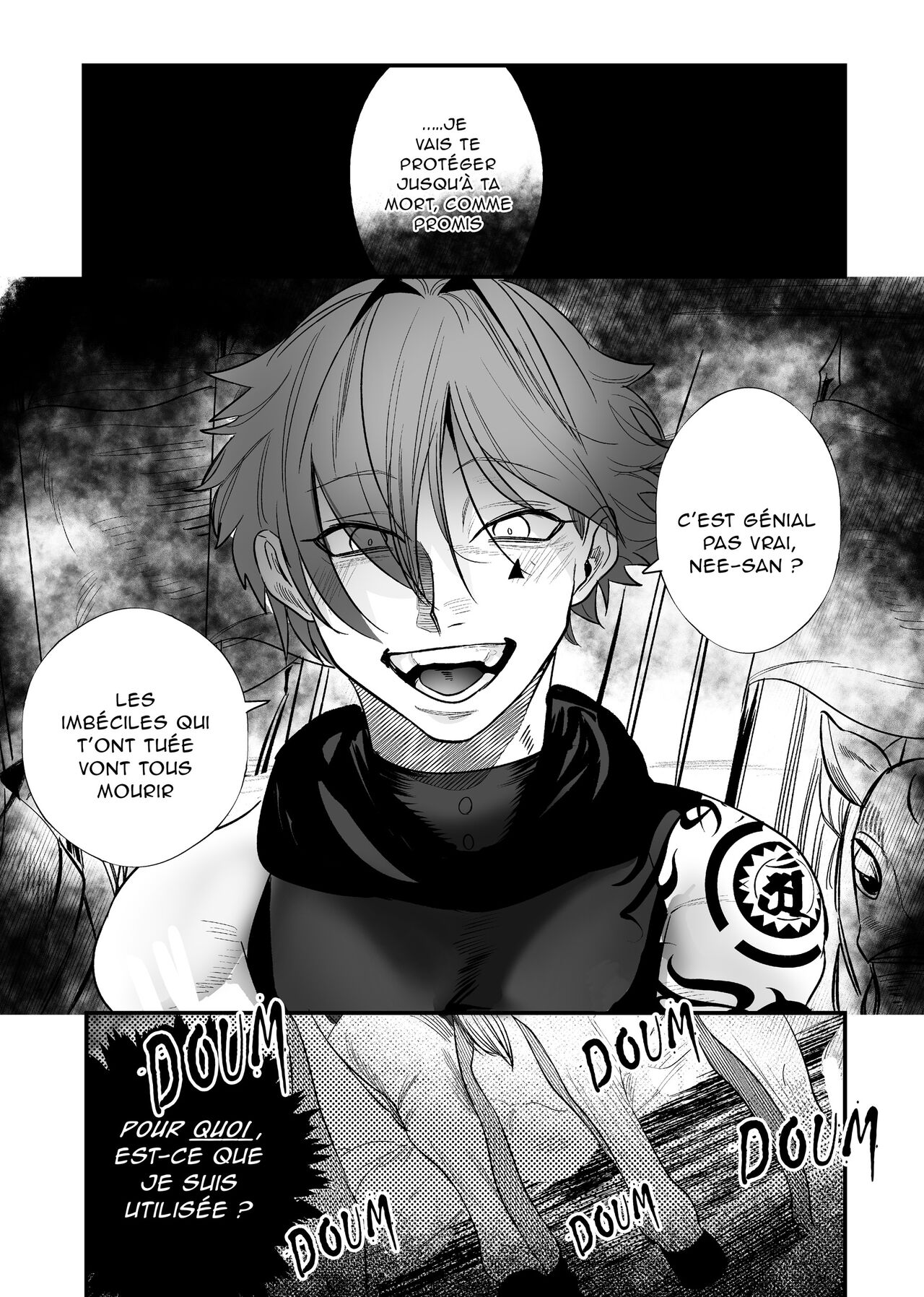 [Sakiccyo dake!(Horita ahan)] Isekai Trip Saki de Tasuketekureta noha, Hitogoroshi no Syounenn deshita. 2 | Le jeune garçon qui m'a sauvée quand j'ai trébuché dans un autre monde était un meurtrier. 2 [French] 图片编号 59