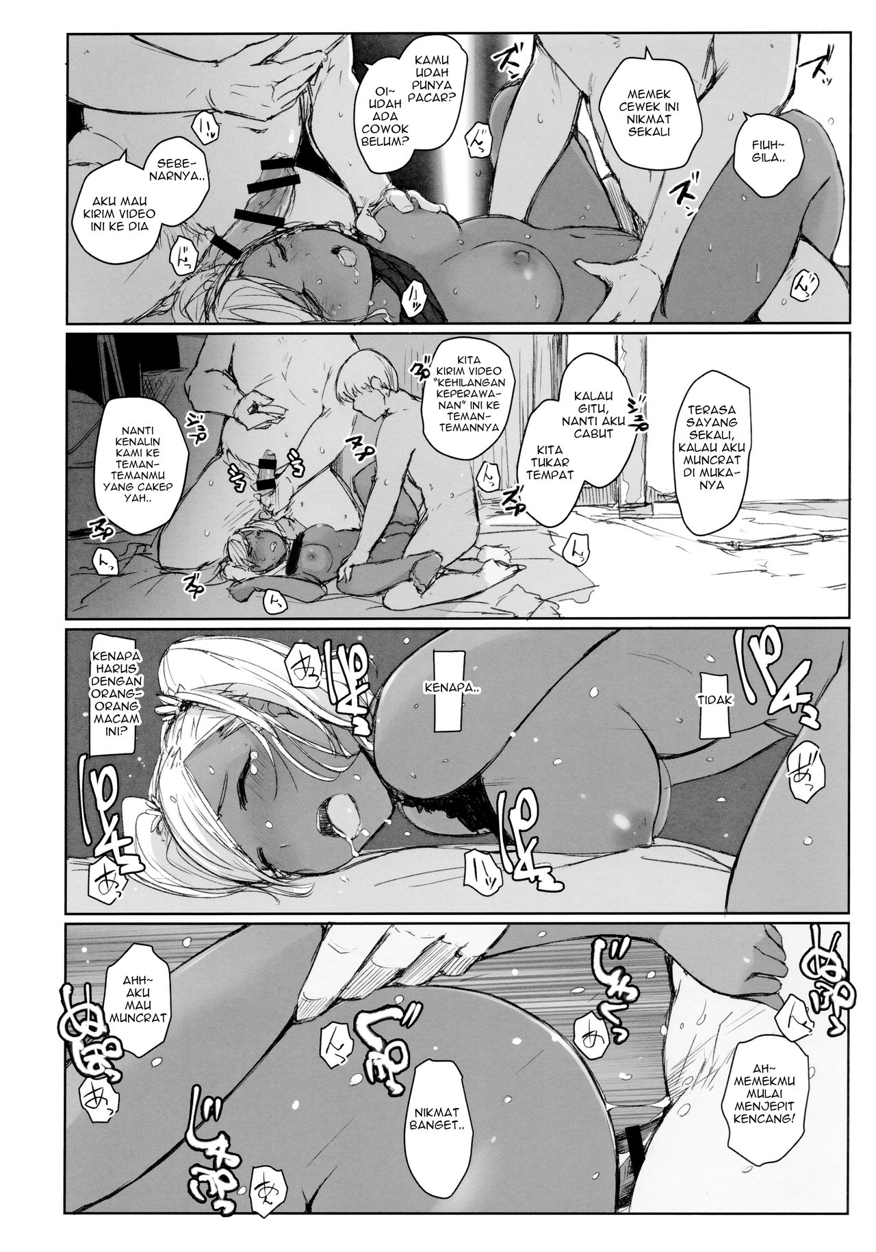 (CT34) [Arakureta Monotachi (Arakure)] Kontol Besar Bukan Penghalang Komunikasi. (Tanpa Omake) (Komi-san wa, Komyushou desu.) [Indonesian] [Gagak_Ireng] 이미지 번호 7