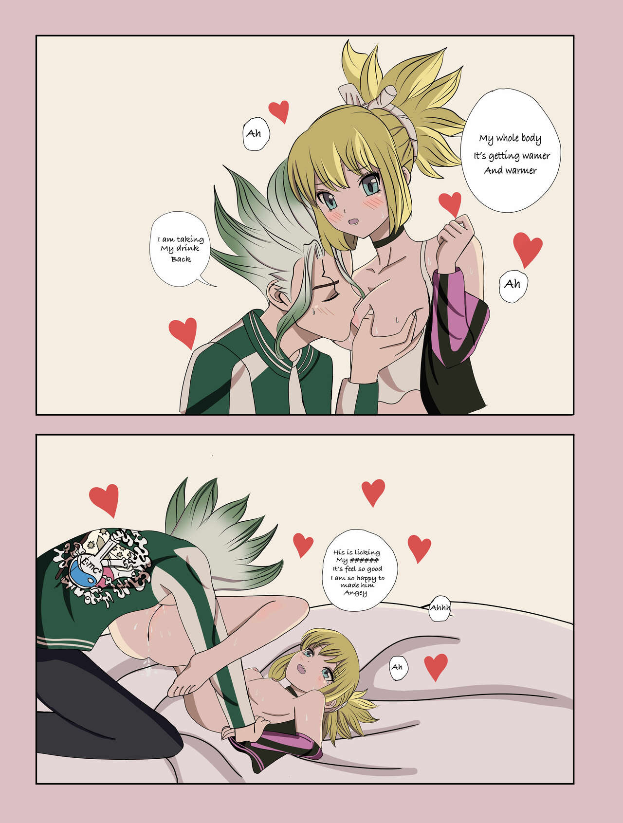 [ Hiyori chan)]Senku and kohaku I love you(dr stone ) 4eme image