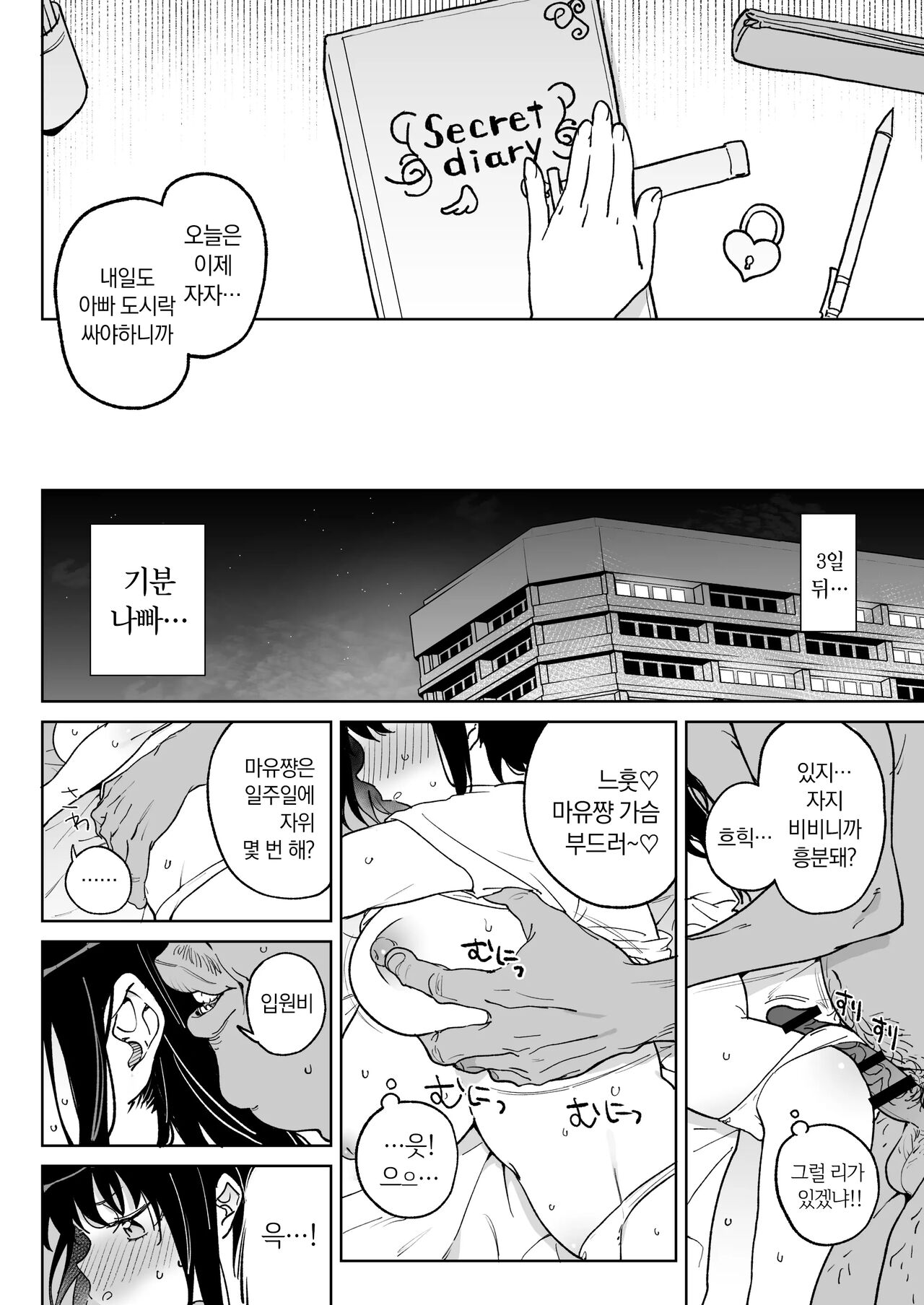 [Meshikutteneru. (Atage)] 11-gatsu 28-nichi Atarashii Papa no Mono ni Narimashita. | 11월 28일 새 아빠의 소유물이 되었습니다. [Digital] [Korean] 이미지 번호 3