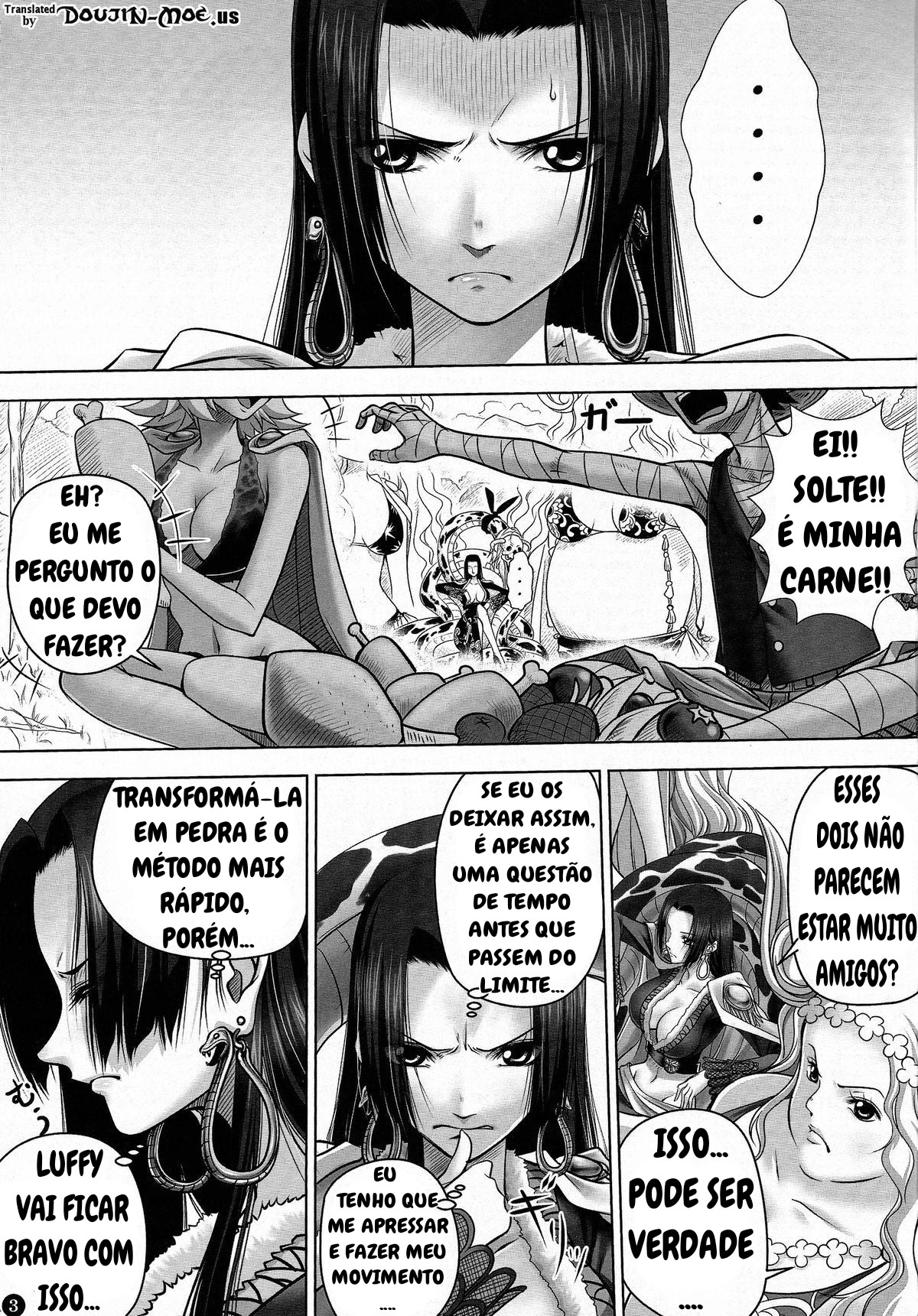 Hebihime-Sama Punishes Margaret (One Piece) 图片编号 2
