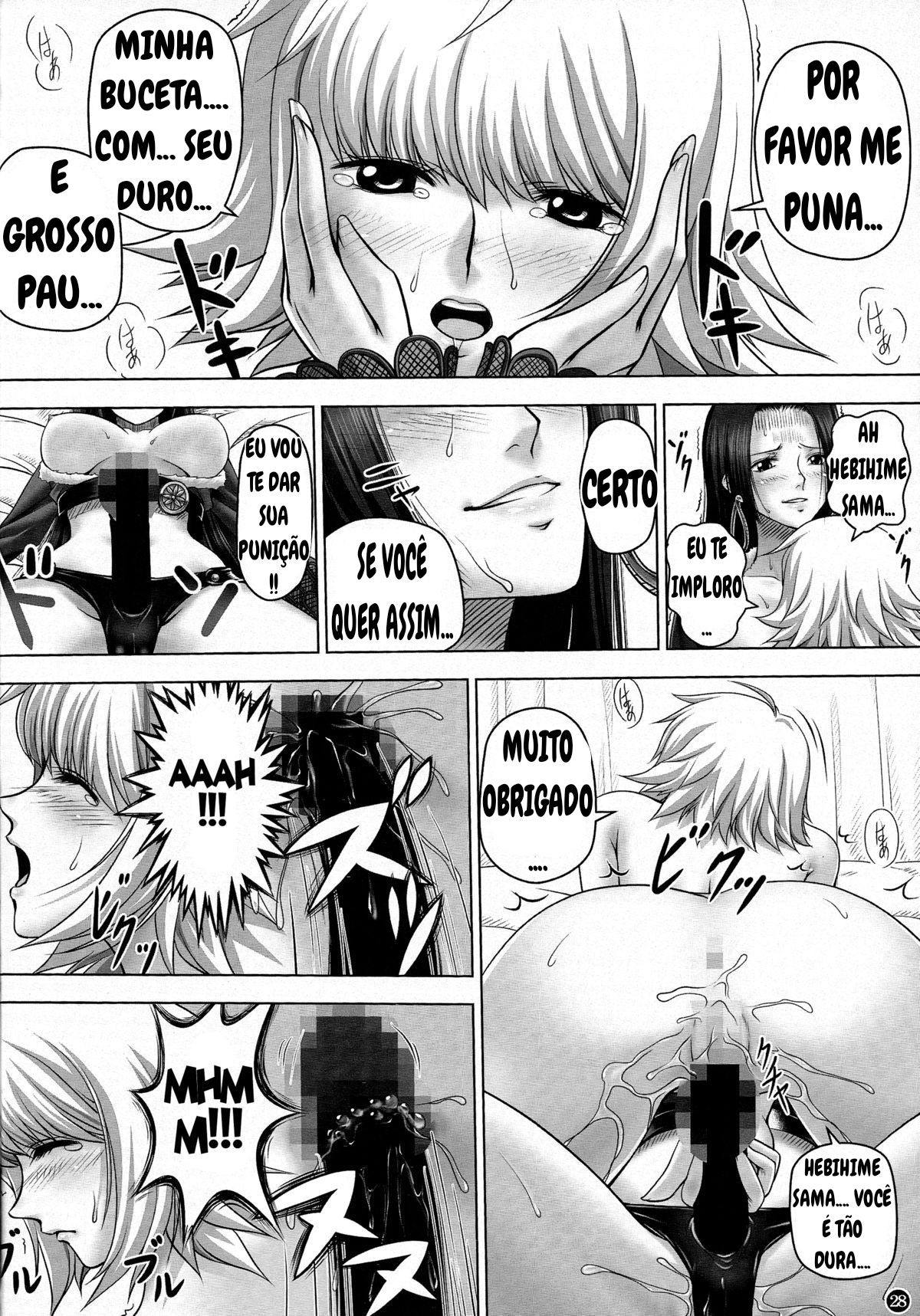 Hebihime-Sama Punishes Margaret (One Piece) 图片编号 27