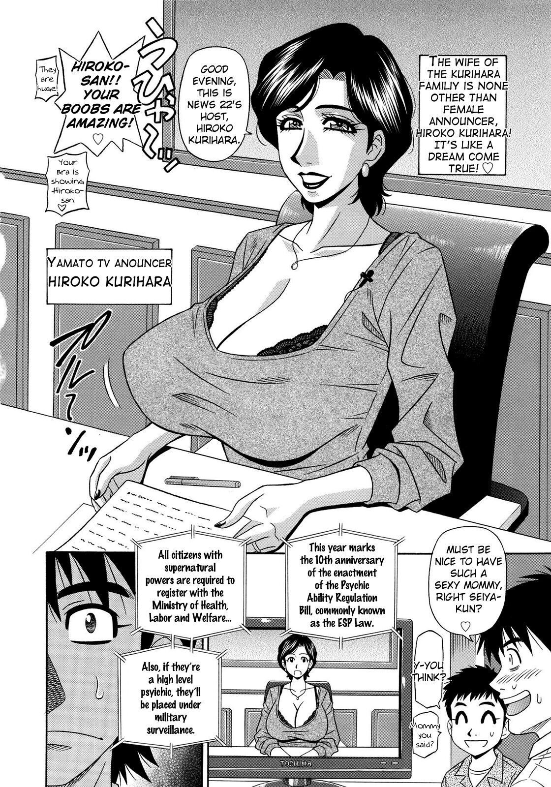 [Ozaki Akira] Ero Sukebe Power! E.S.P.! Vol.2 Ch.1-8 [English] image number 30