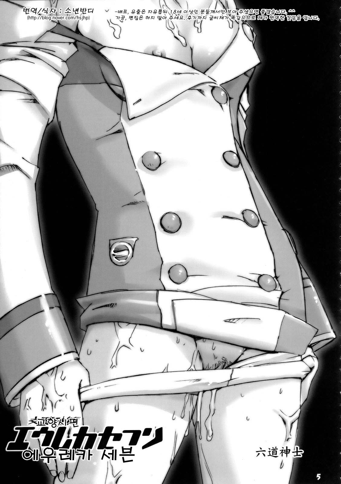 (C69) [Rikudoukan (Aoneko, INAZUMA, Rikudou Koushi)] Rikudou no Eureka (Eureka 7, Onegai My Melody, Futari wa Precure) [korean] numero di immagine  4