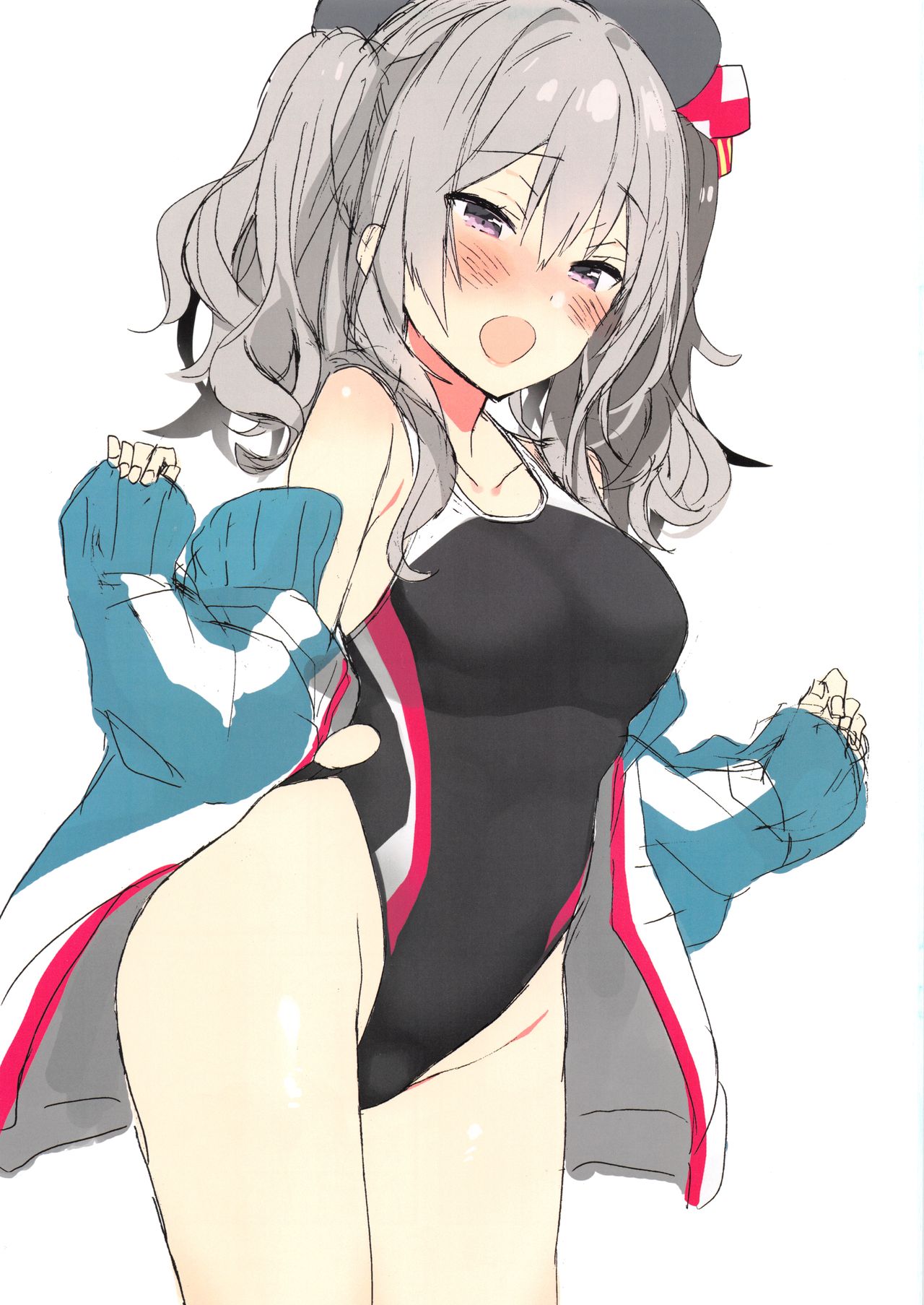 (CT34) [ciaociao (Araki Kanao)] Kyouei Mizugi na Kashima-chan wa Tottemo H (Kantai Collection -KanColle-) image number 2