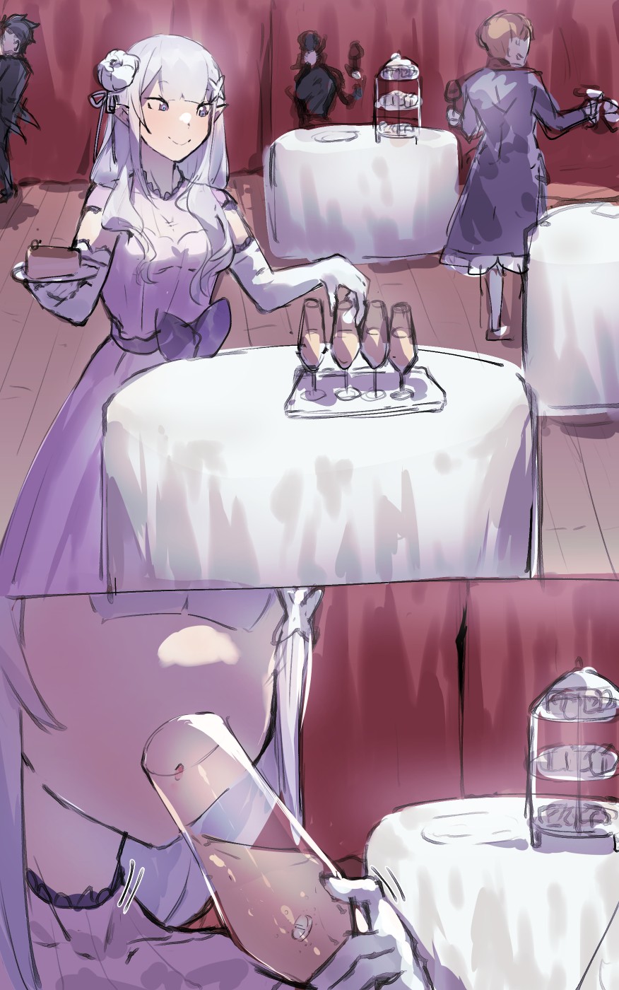 [アンゲル] リクェストふたなりエミスバ (Re:ゼロから始める異世界生活) 图片编号 12