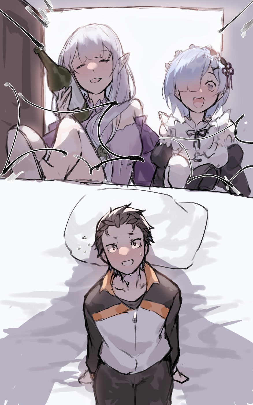 [アンゲル] リクェストエミレムスバ (Re:ゼロから始める異世界生活) 图片编号 1