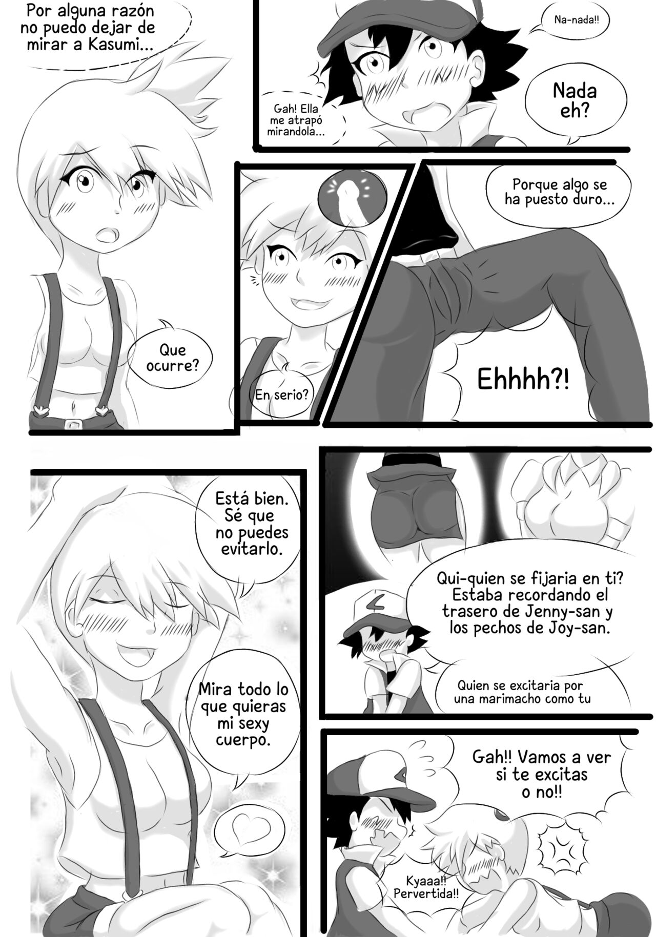 [Maoukouichi] Kasumi and Satoshi (Pokemon) (Spanish) [MilitaryChild] 图片编号 3