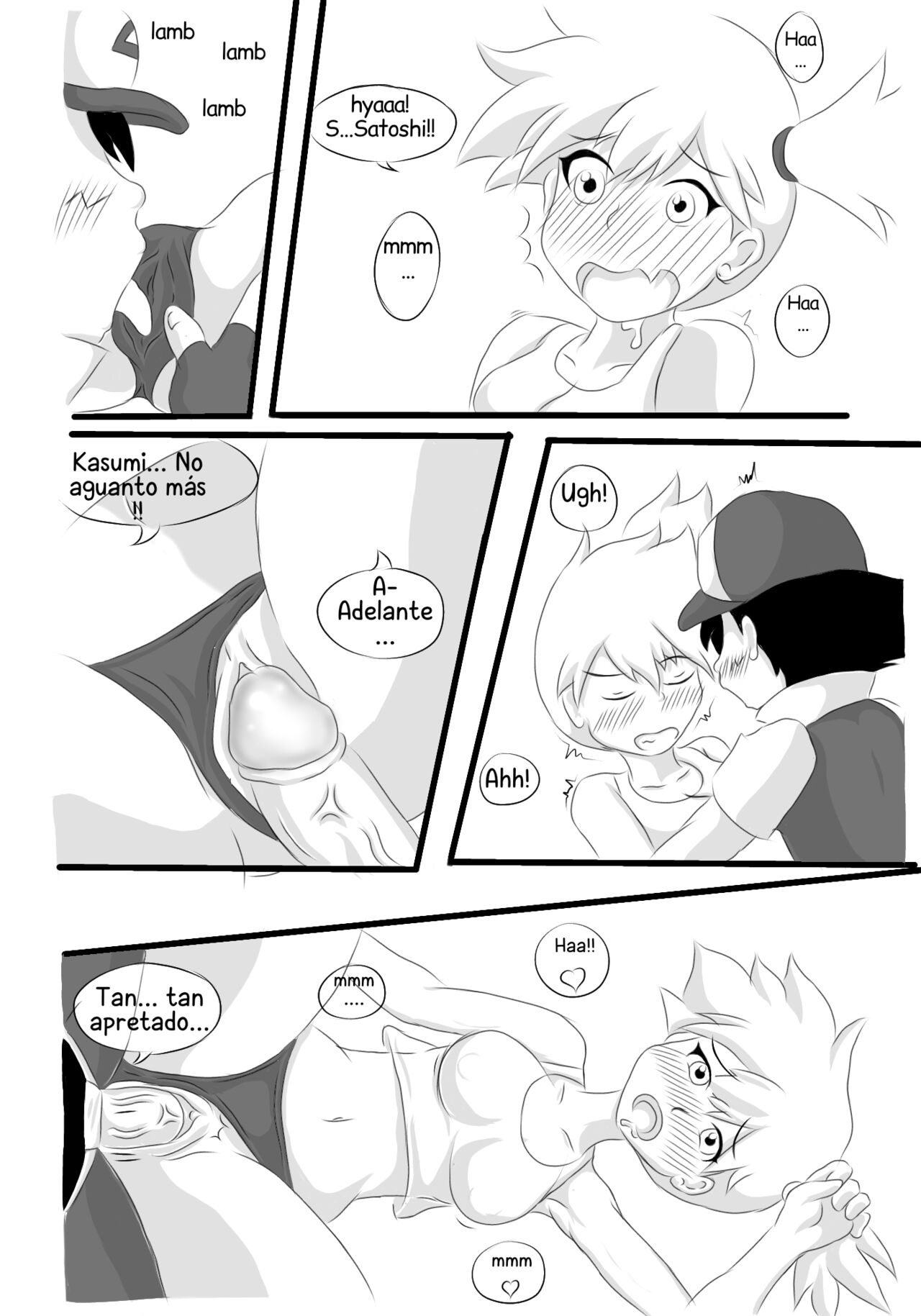 [Maoukouichi] Kasumi and Satoshi (Pokemon) (Spanish) [MilitaryChild] 图片编号 6