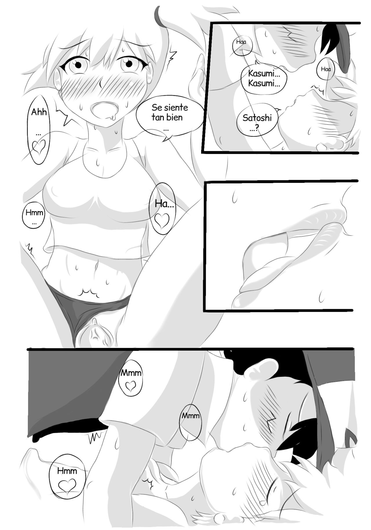 [Maoukouichi] Kasumi and Satoshi (Pokemon) (Spanish) [MilitaryChild] 图片编号 7