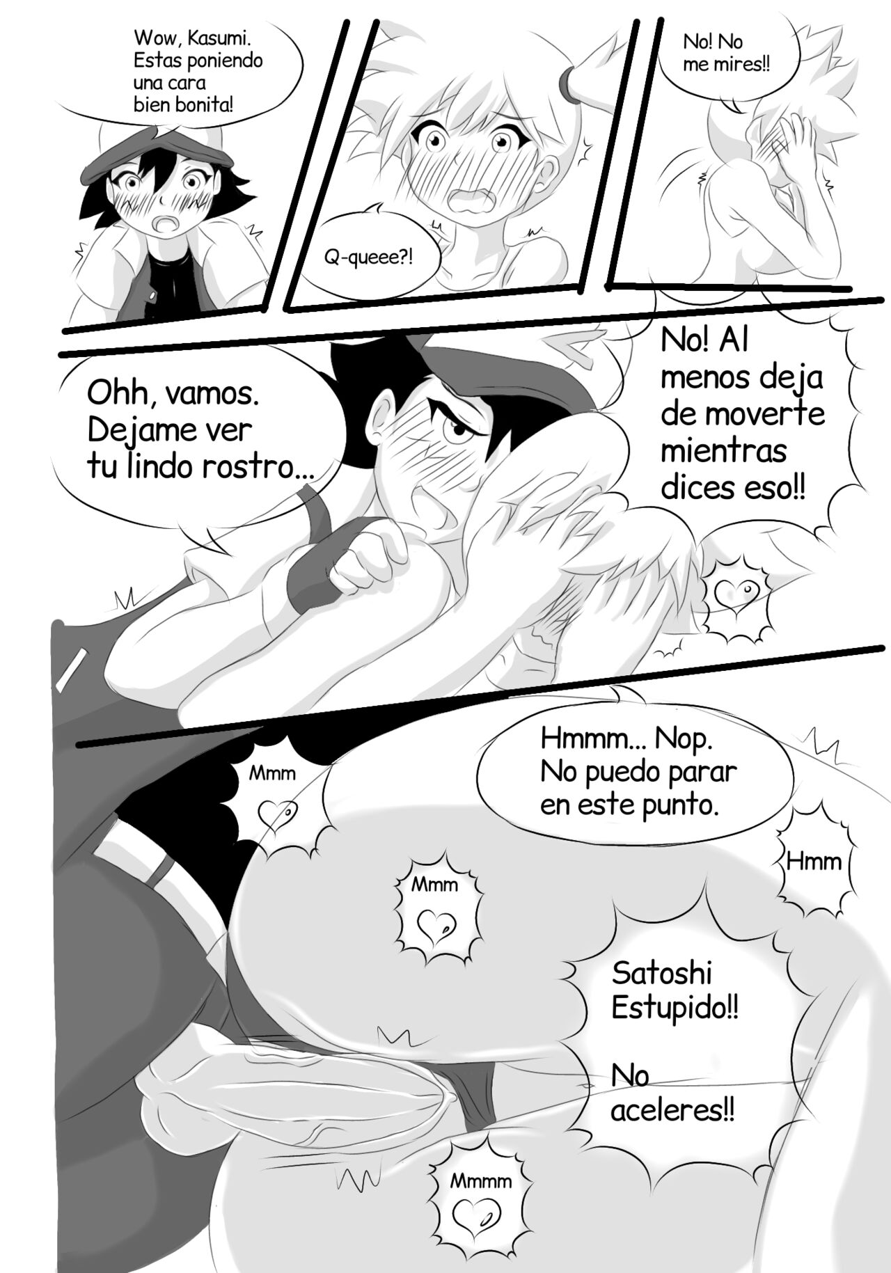 [Maoukouichi] Kasumi and Satoshi (Pokemon) (Spanish) [MilitaryChild] 图片编号 8