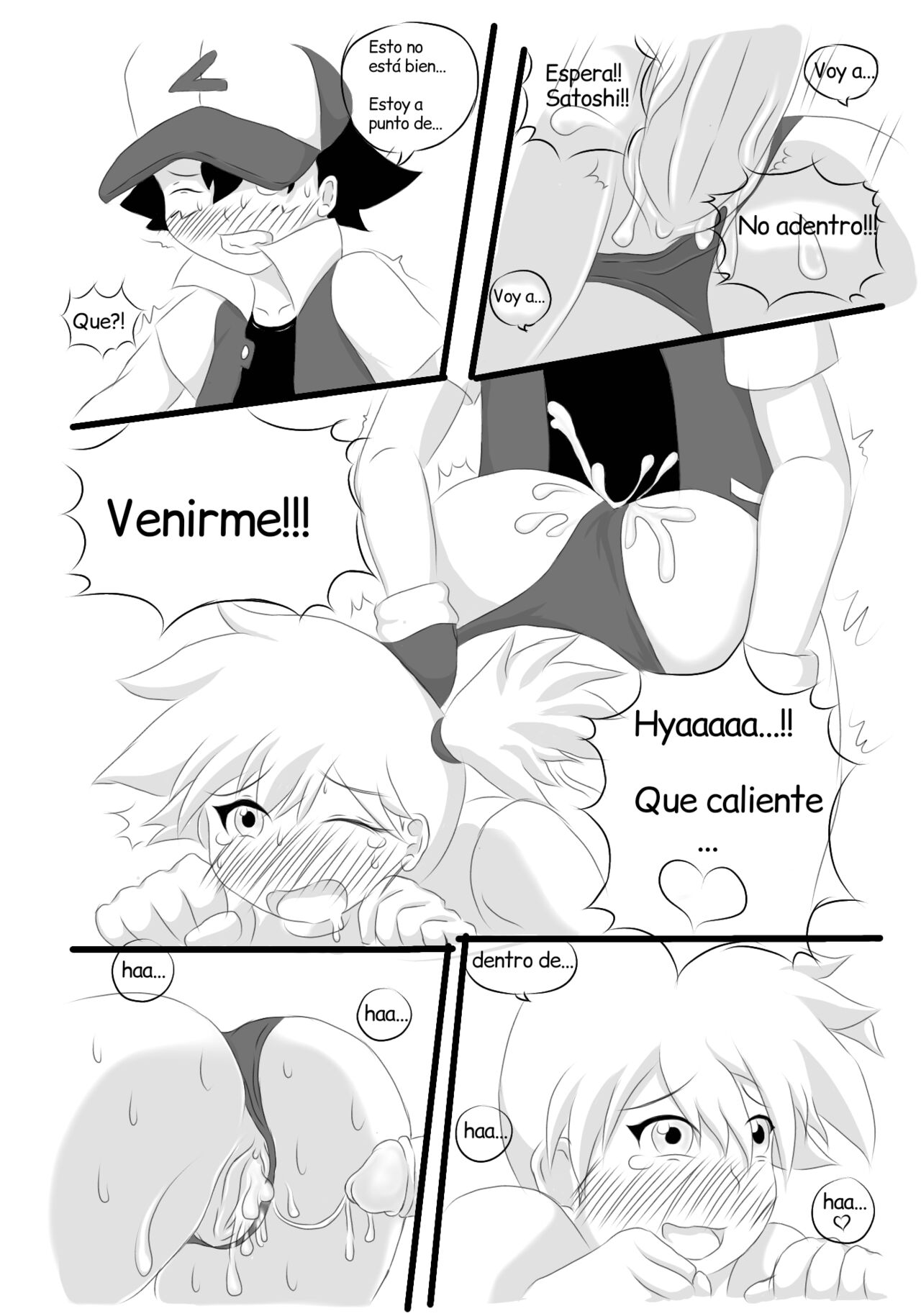 [Maoukouichi] Kasumi and Satoshi (Pokemon) (Spanish) [MilitaryChild] 图片编号 9