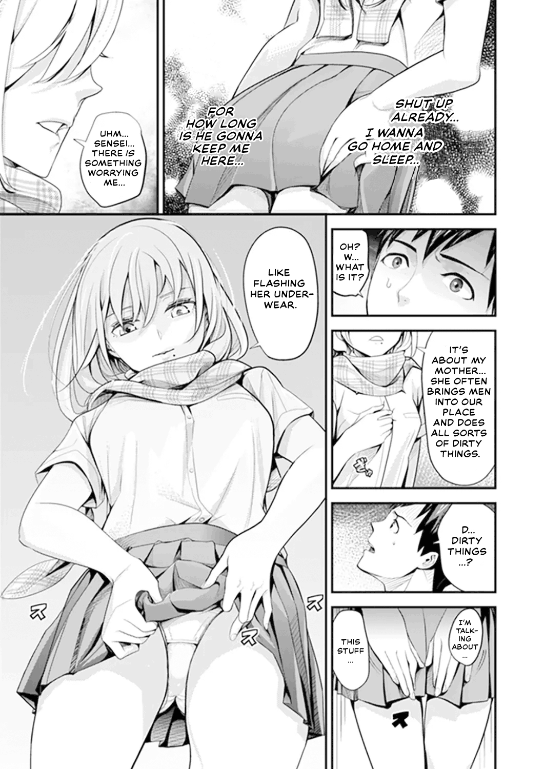 [Sanukiyan] My first time with sensei. - Hold me tight until it hurts - Kyou, Sensei to Hajimete o. - Kizutsuku Made Tsuyoku Daite [English] [Thennos Scans + Akaibara] 图片编号 9
