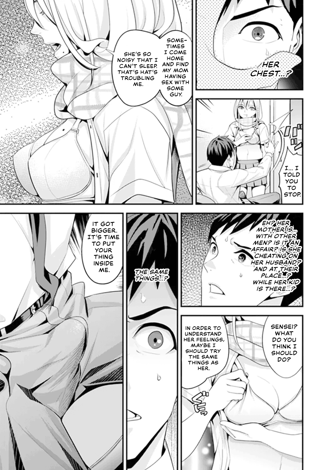 [Sanukiyan] My first time with sensei. - Hold me tight until it hurts - Kyou, Sensei to Hajimete o. - Kizutsuku Made Tsuyoku Daite [English] [Thennos Scans + Akaibara] 图片编号 11