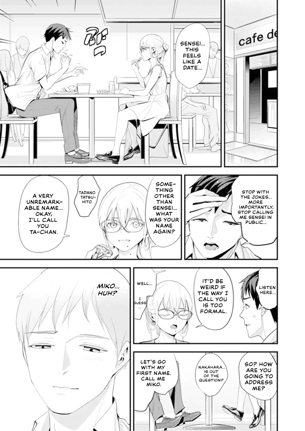 [Sanukiyan] My first time with sensei. - Hold me tight until it hurts - Kyou, Sensei to Hajimete o. - Kizutsuku Made Tsuyoku Daite [English] [Thennos Scans + Akaibara] 图片编号 79