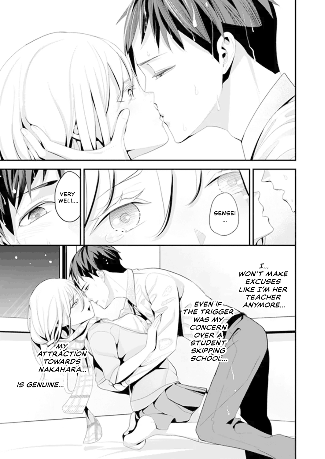 [Sanukiyan] My first time with sensei. - Hold me tight until it hurts - Kyou, Sensei to Hajimete o. - Kizutsuku Made Tsuyoku Daite [English] [Thennos Scans + Akaibara] 图片编号 95