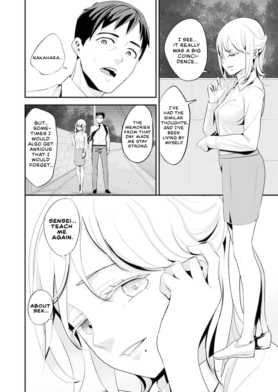[Sanukiyan] My first time with sensei. - Hold me tight until it hurts - Kyou, Sensei to Hajimete o. - Kizutsuku Made Tsuyoku Daite [English] [Thennos Scans + Akaibara] 图片编号 116