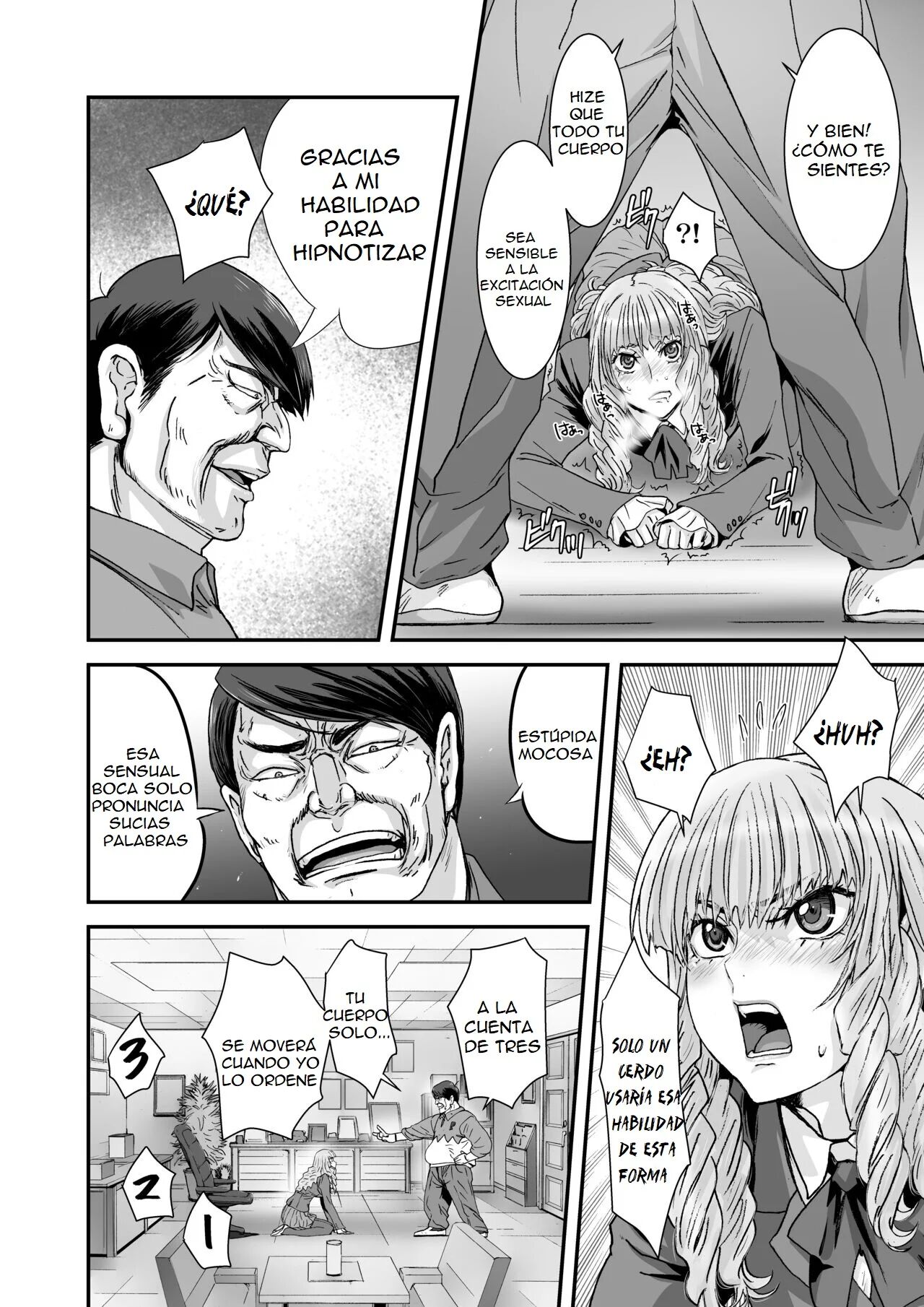 [STUDIO PAL (Nanno Koto, Kenzaki Mikuri)] Kuso Takabisha na JK Ojou-sama o Saiminjutsu de Zenshin Seikantai ni Suru. [Spanish] [preggo] [Digital] 画像番号 12