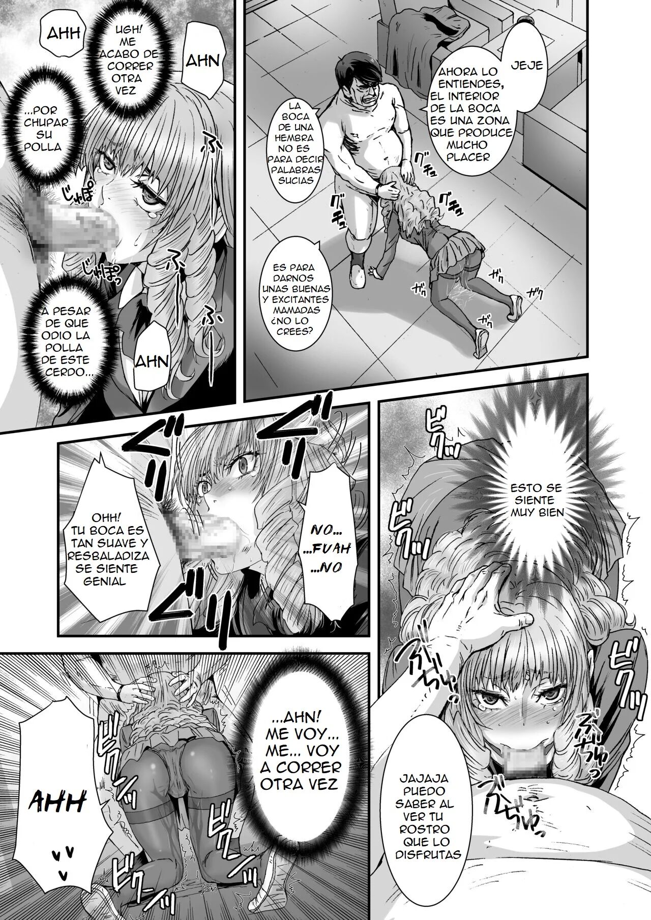 [STUDIO PAL (Nanno Koto, Kenzaki Mikuri)] Kuso Takabisha na JK Ojou-sama o Saiminjutsu de Zenshin Seikantai ni Suru. [Spanish] [preggo] [Digital] 画像番号 15