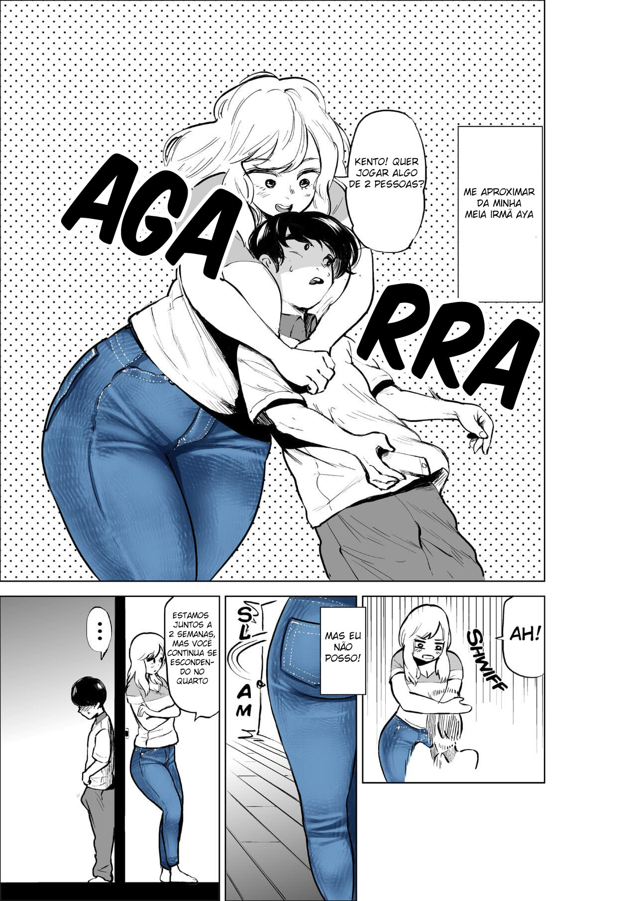 [takaya (Fukuhara Takaya)] Onee-chan to Kyori o Chijimeru Hanashi [Portuguese-BR] [Mundo Hentai] Bildnummer 3