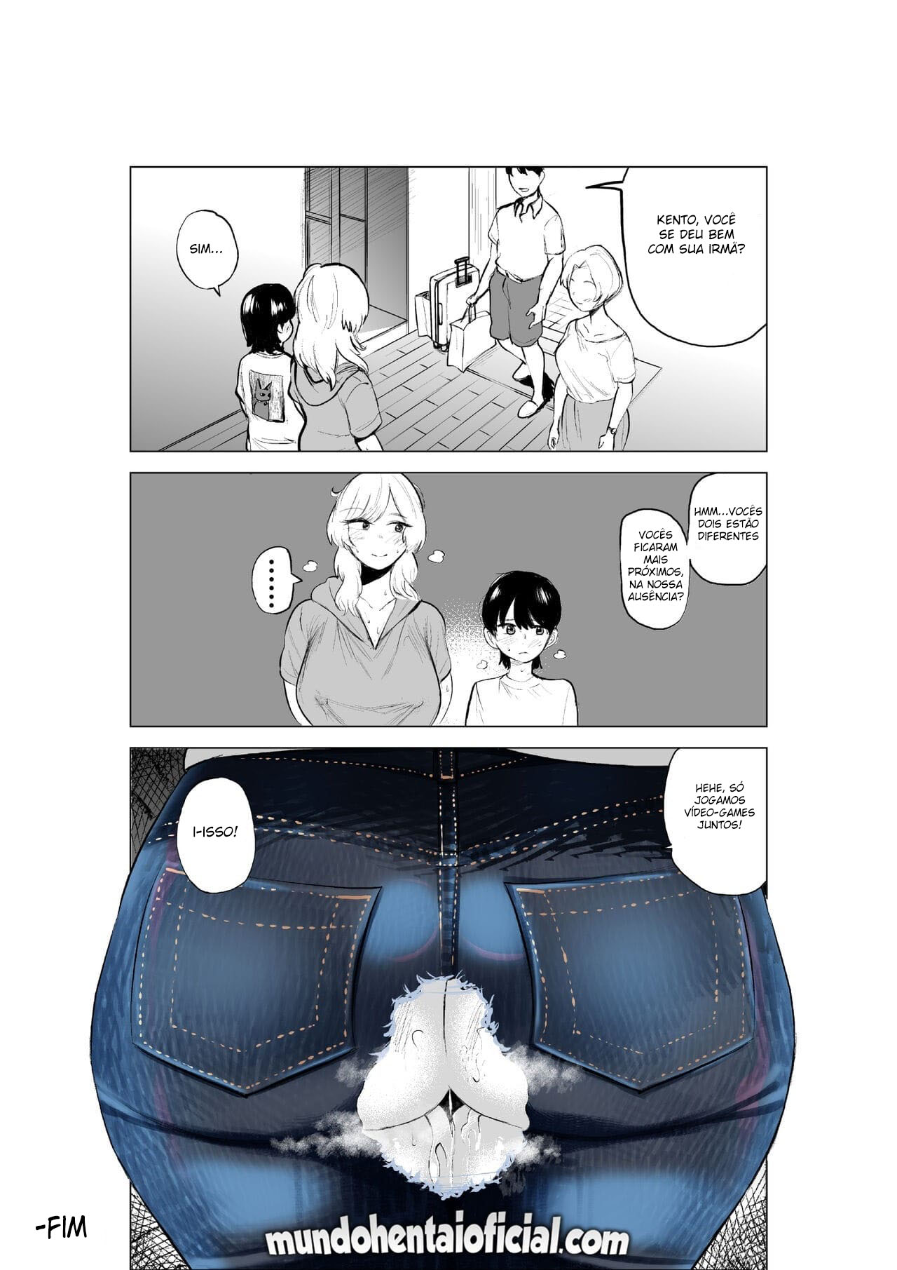 [takaya (Fukuhara Takaya)] Onee-chan to Kyori o Chijimeru Hanashi [Portuguese-BR] [Mundo Hentai] Bildnummer 32