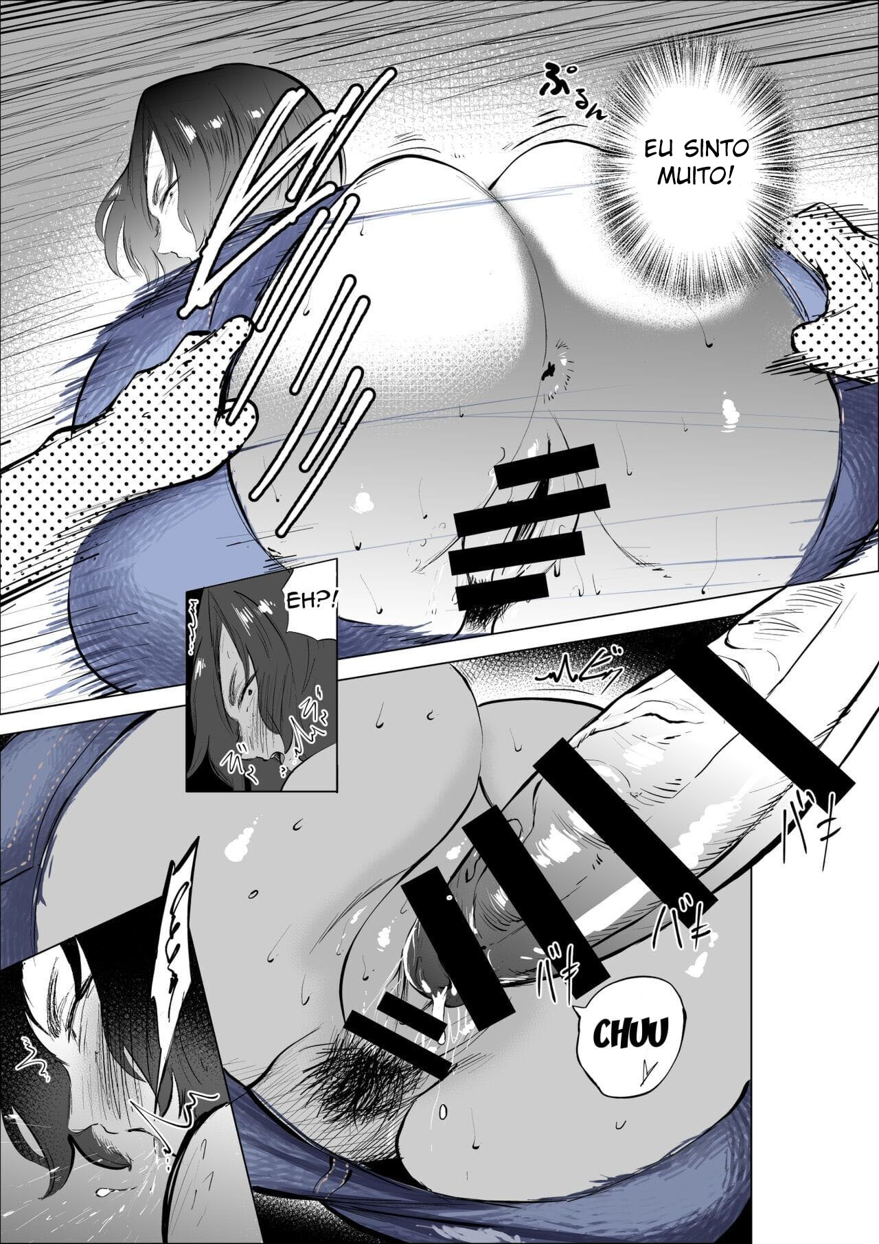 [takaya (Fukuhara Takaya)] Jeans wa Iteru Kowakute Nigate dakedo Megutai na Tomodachi no Okaa-san [Portuguese-BR] [Mundo Hentai] Bildnummer 43