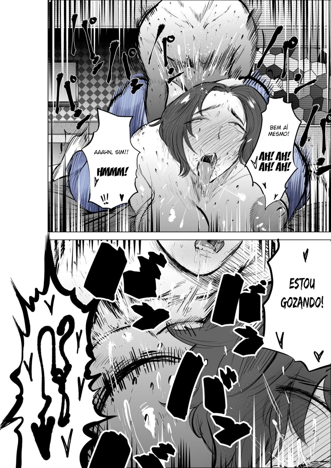 [takaya (Fukuhara Takaya)] Jeans wa Iteru Kowakute Nigate dakedo Megutai na Tomodachi no Okaa-san [Portuguese-BR] [Mundo Hentai] Bildnummer 46